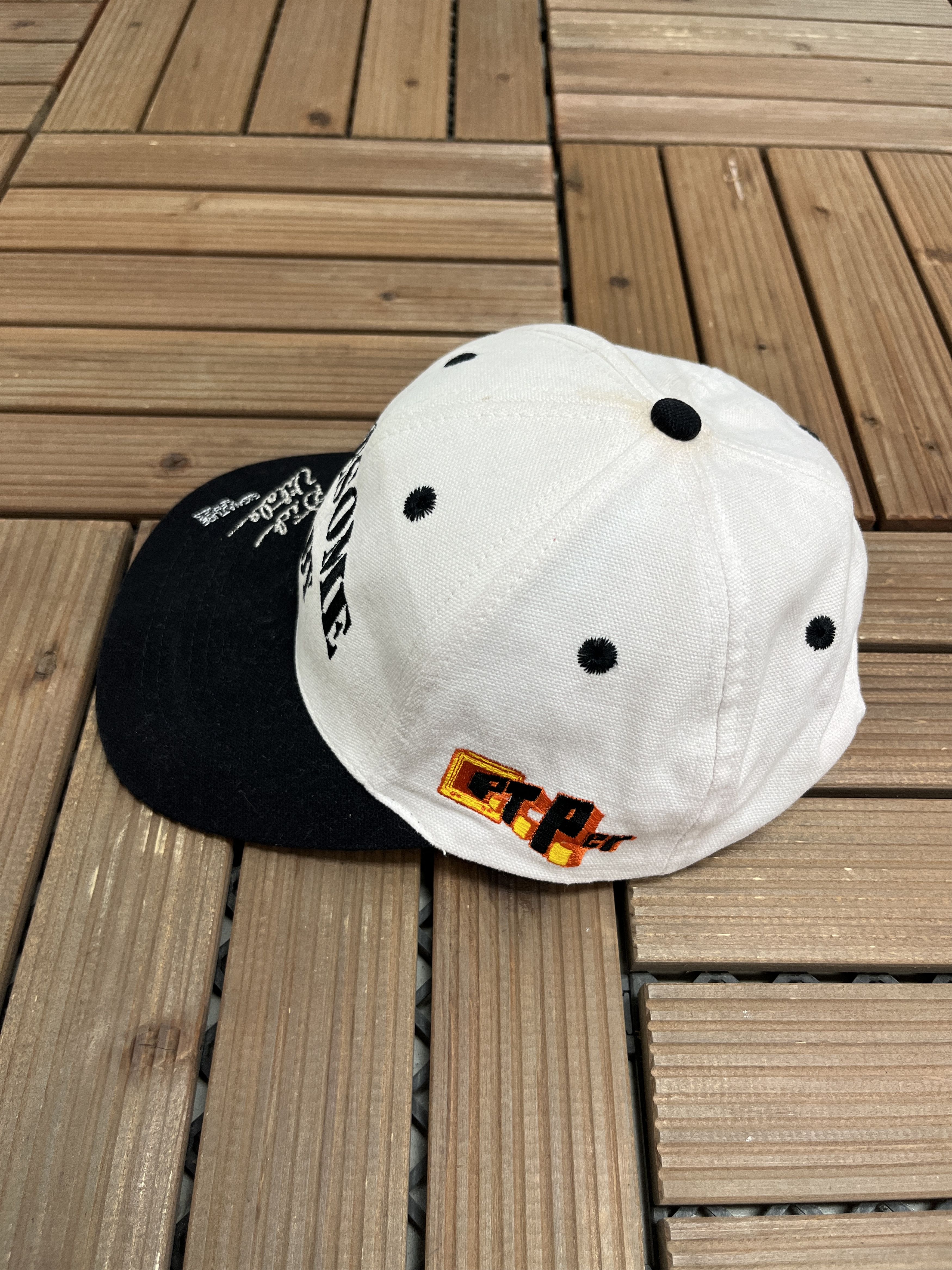 Vintage Dick Vitale's Awesome Baby Vintage White Hat Cap Size ONE SIZE - 4 Thumbnail