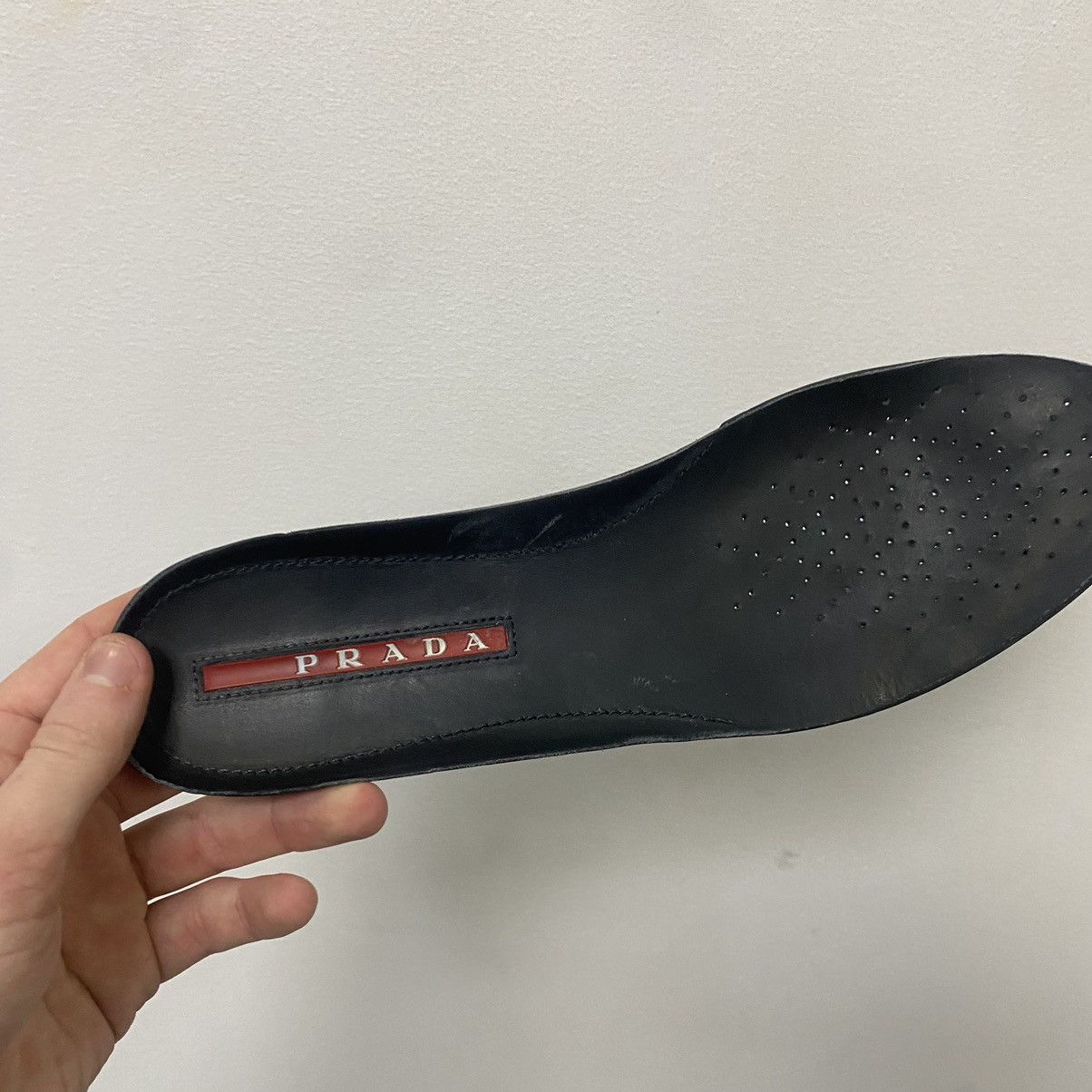 Prada Vintage Prada Shoes Leather Sneakers Slip-on Size US 8 / EU 41 - 9 Thumbnail