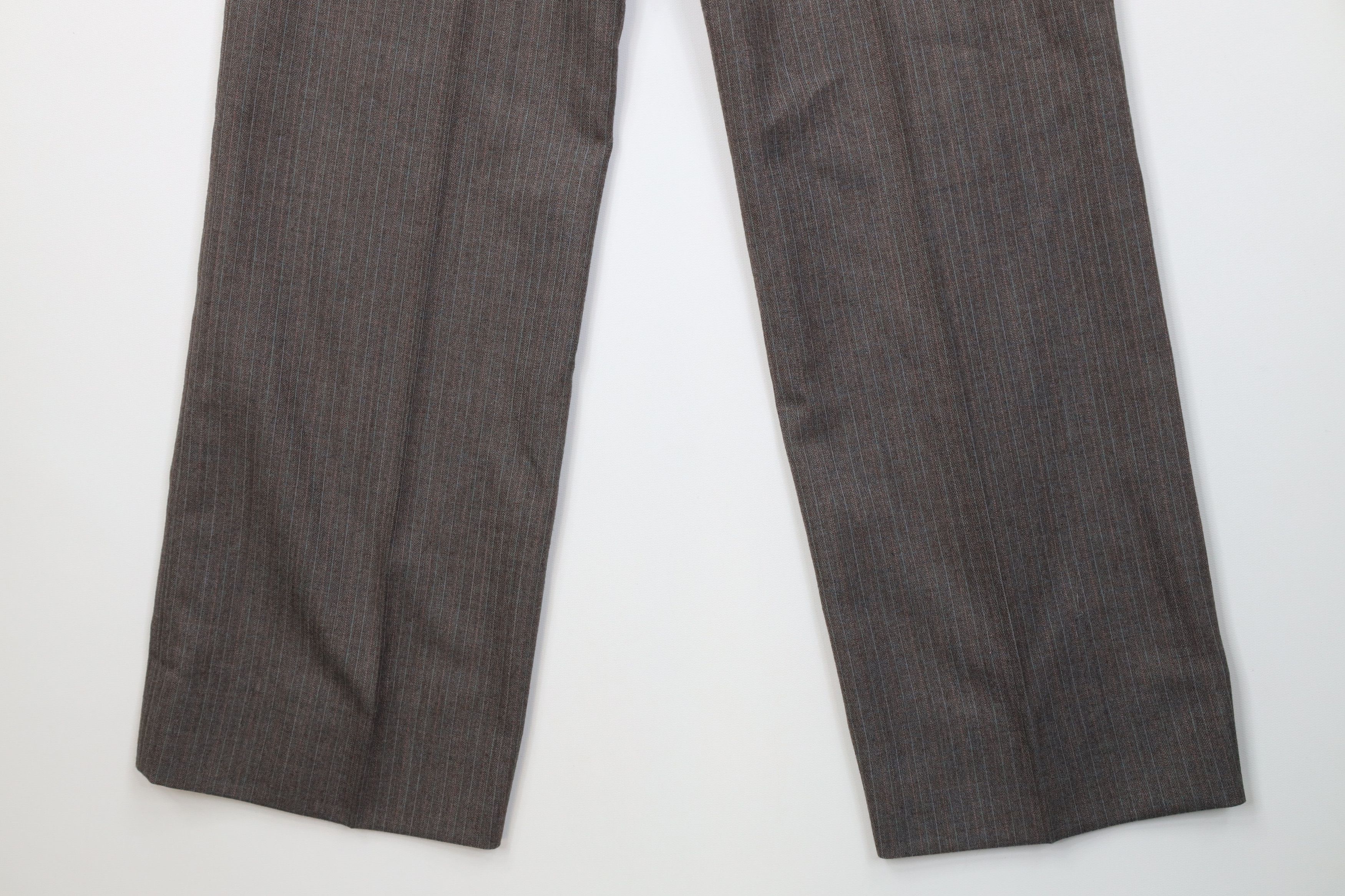 Vintage Vintage 60s 70s Streetwear Pinstriped Wide Leg Pants USA Size US 29 - 10 Thumbnail
