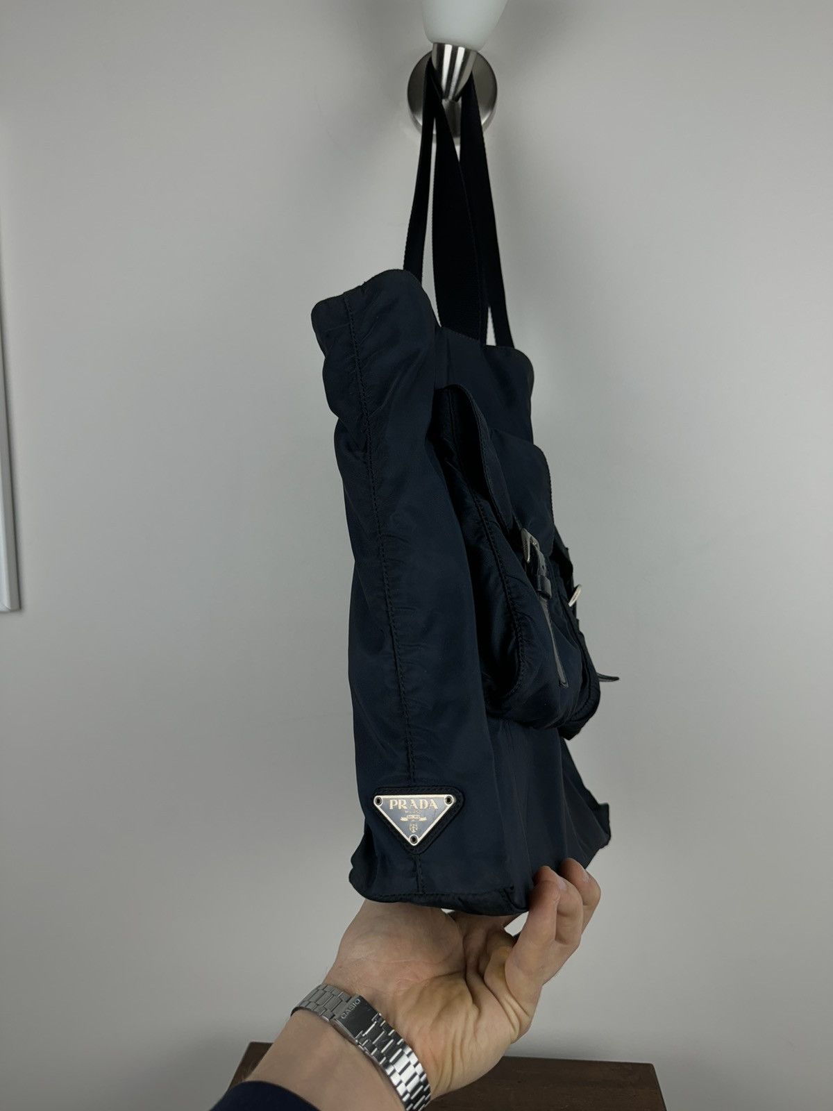 Prada Nylon shopper bag Prada original casual luxury item Size ONE SIZE - 4 Thumbnail