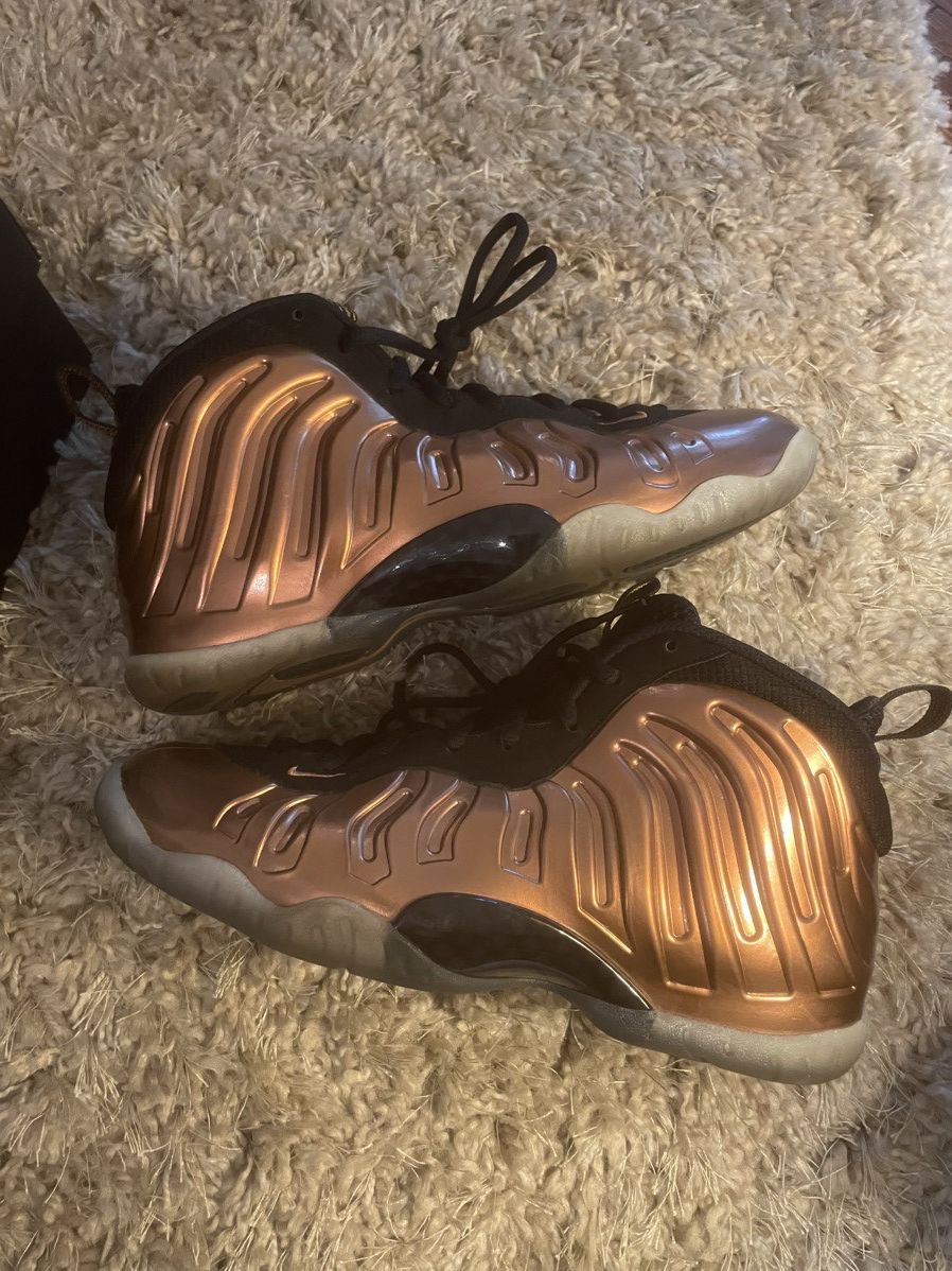 Nike Little Posite One GS ‘Copper’ Size US 7 / EU 40 - 2 Thumbnail