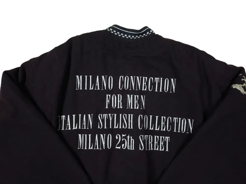 Vintage Vintage Milano Connection Varsity Jacket Wool Size US L / EU 52-54 / 3 - 5 Thumbnail