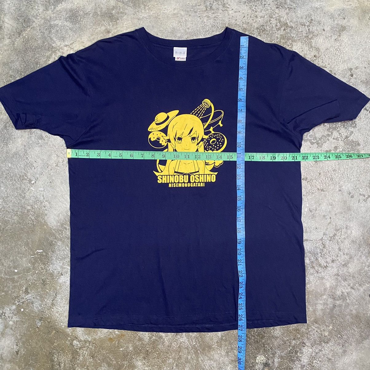 Anime 💥RARE💥 NISEMONOGATARI SHINOBU OSHINO ANIME MOVIE T SHIRT Size US L / EU 52-54 / 3 - 12 Thumbnail