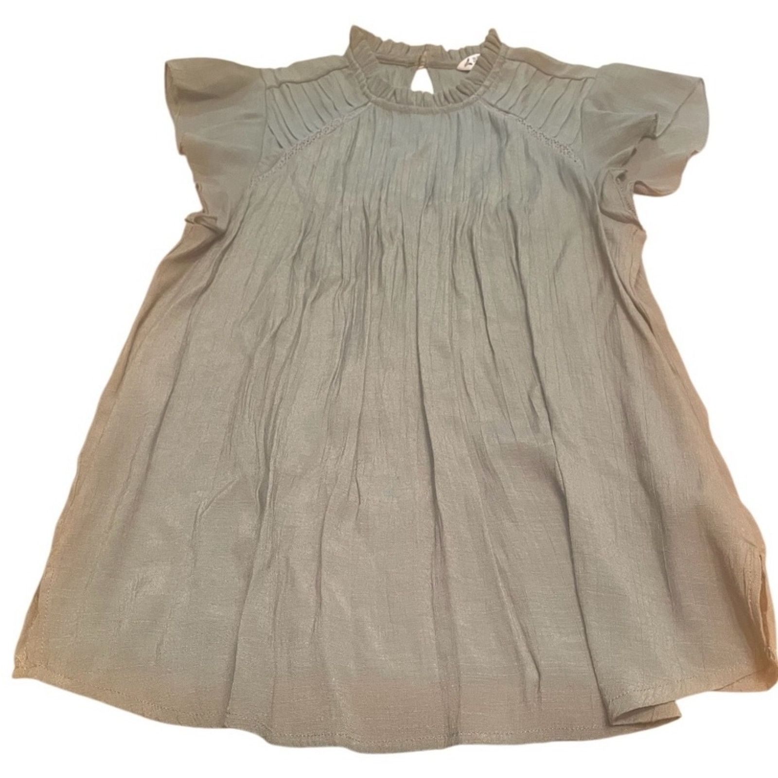 Nanette Lepore Nanette Lepore pin tucked woven sleeveless top, size Small. Size S / US 4 / IT 40 - 2 Thumbnail