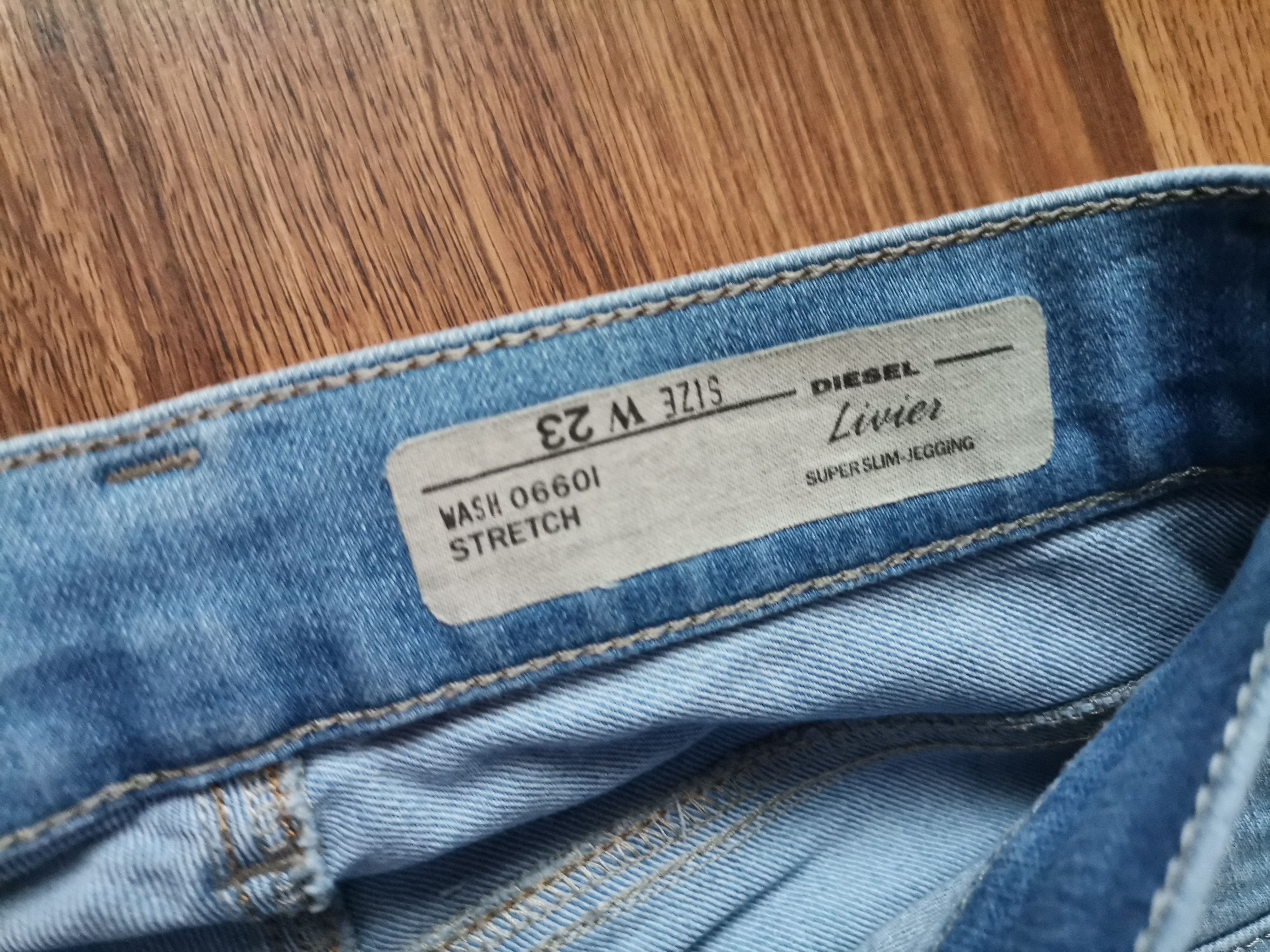 Diesel Diesel Women's Livier Jeans Size 23" - 2 Thumbnail