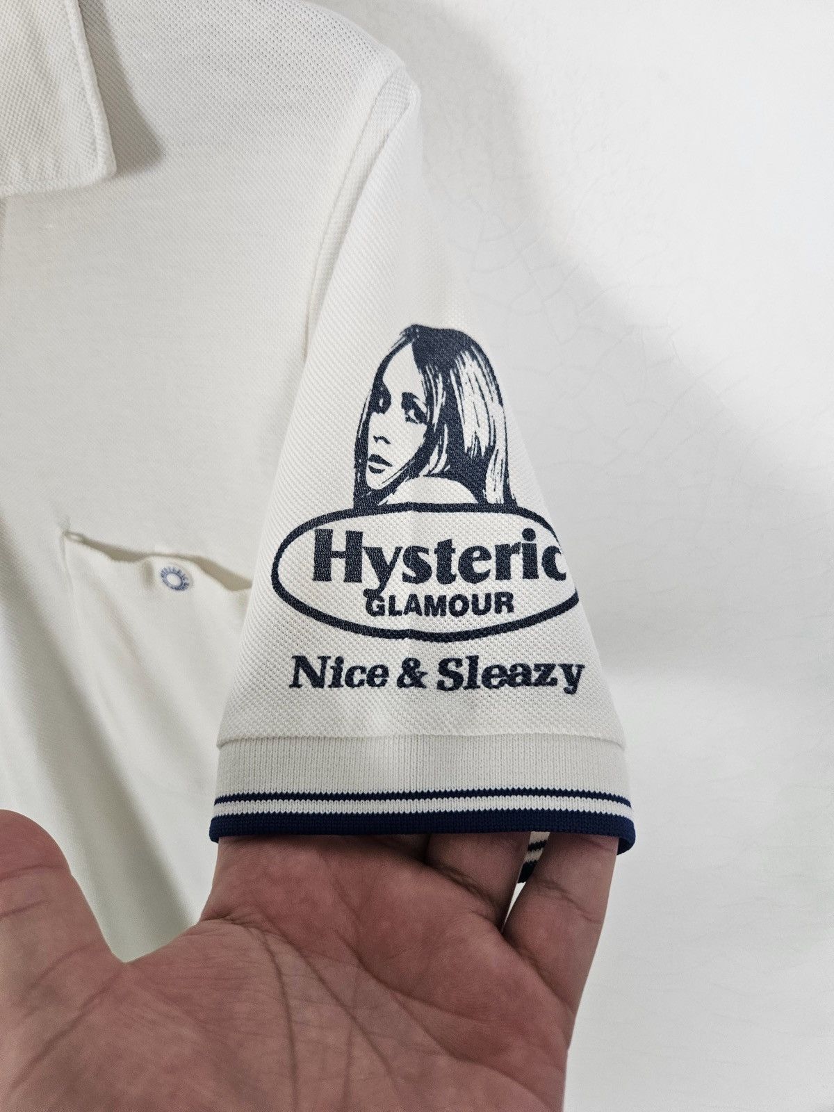 Hysteric Glamour Hysteric Glamour Nice & Sleazy Polo Shirt Size US S / EU 44-46 / 1 - 4 Thumbnail