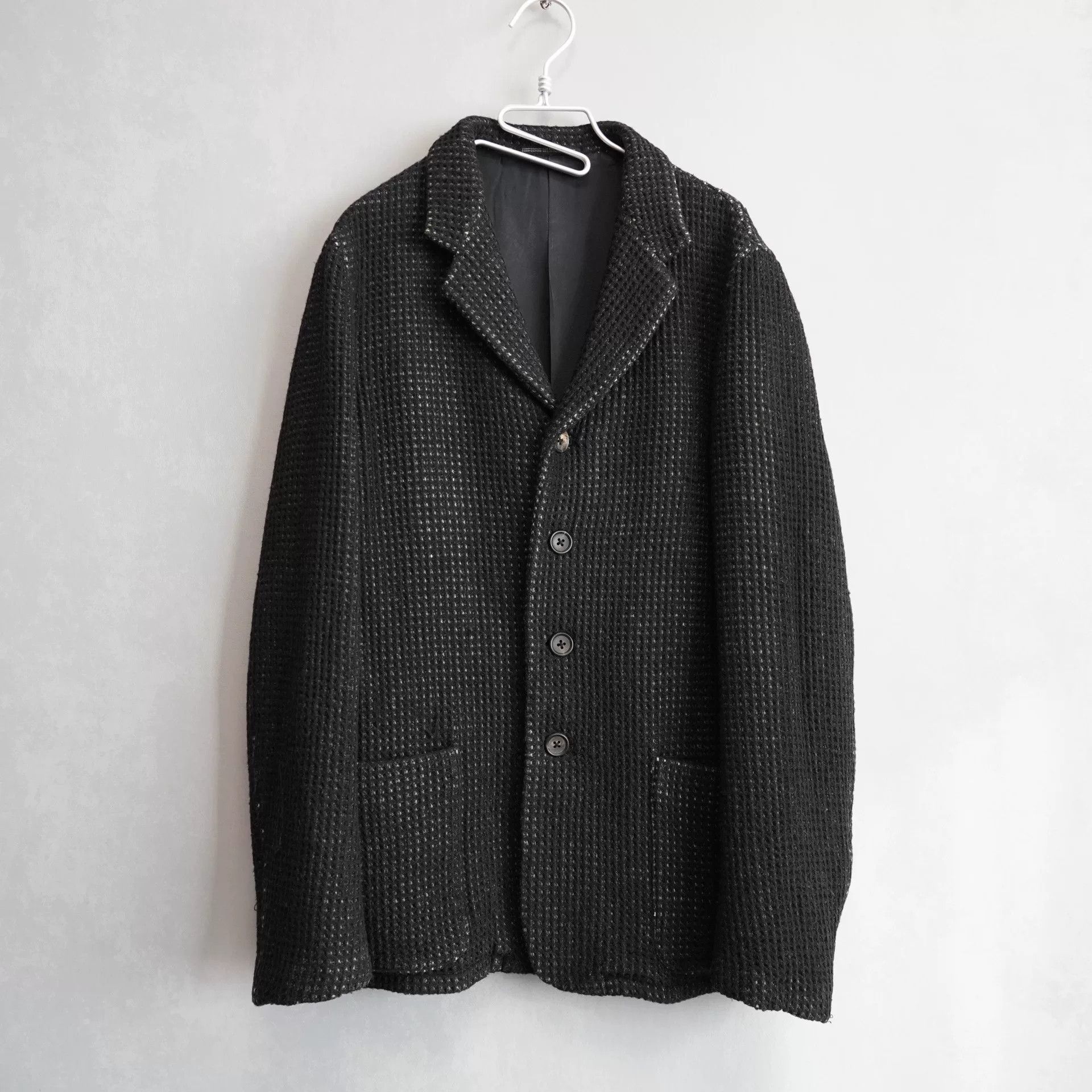 Yohji Yamamoto Yohji Yamamoto 97AW Waffle Check Jacket Size US M / EU 48-50 / 2 - 1 Thumbnail