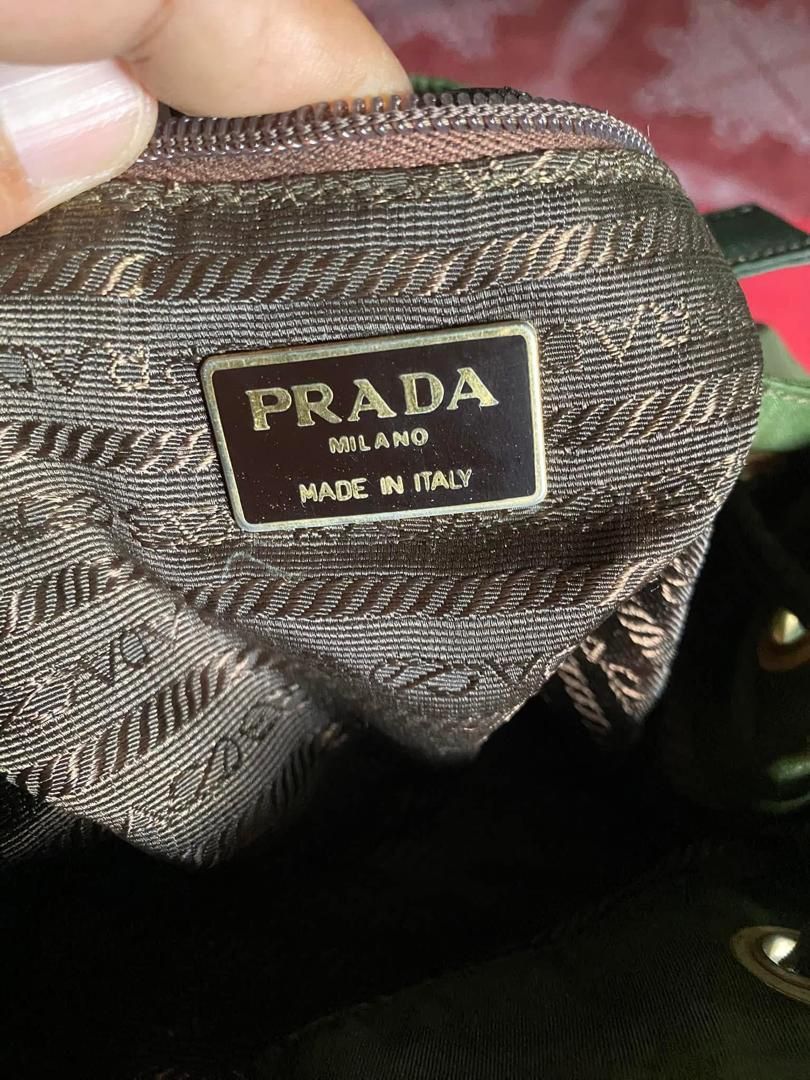 Prada Vintage Prada Nylon Backpack Size ONE SIZE - 8 Thumbnail