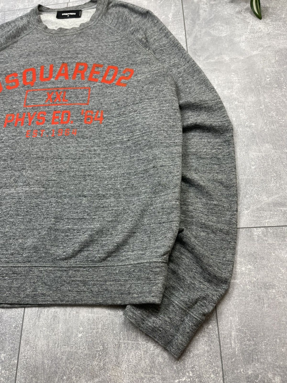 Dsquared2 Dsquared2 XXL PHYS ED. ‘64 Gray Sweatshirt Size US M / EU 48-50 / 2 - 4 Thumbnail