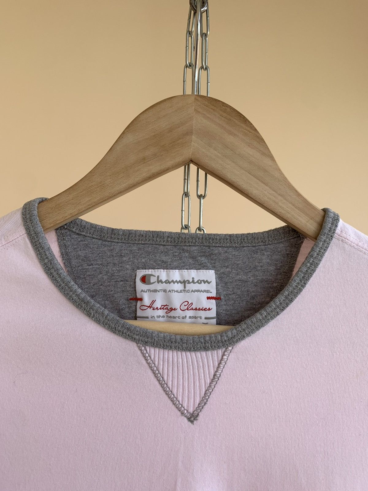 Champion Champion Heritage Classics Big Logo Long Sleeve T-Shirt Y2K Size M / US 6-8 / IT 42-44 - 5 Thumbnail