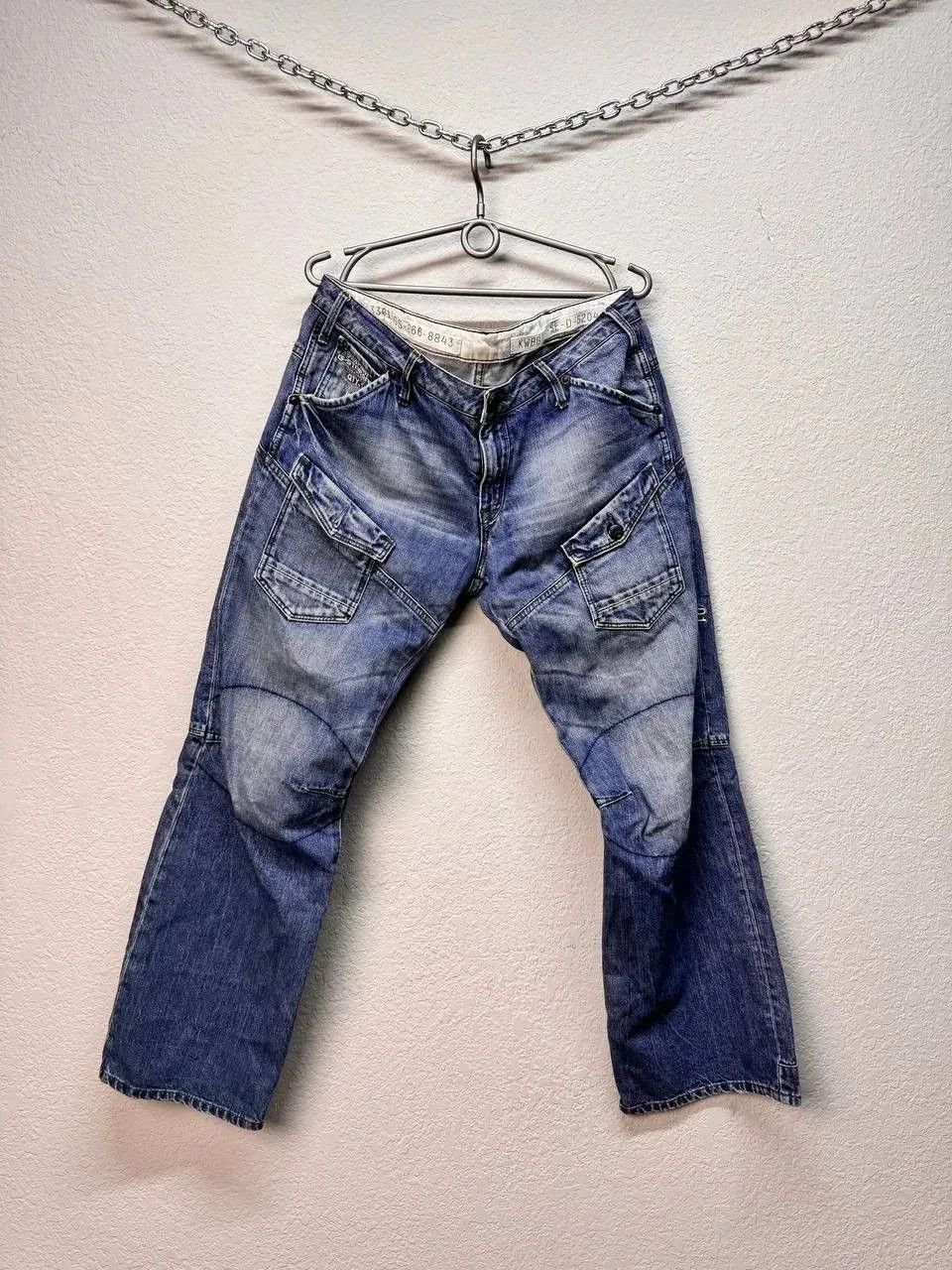G-Star VTG Yohji Yamamoto Junya Watanabe Style Bondage Cargo Pants Size US 30 / EU 46 - 2 Thumbnail