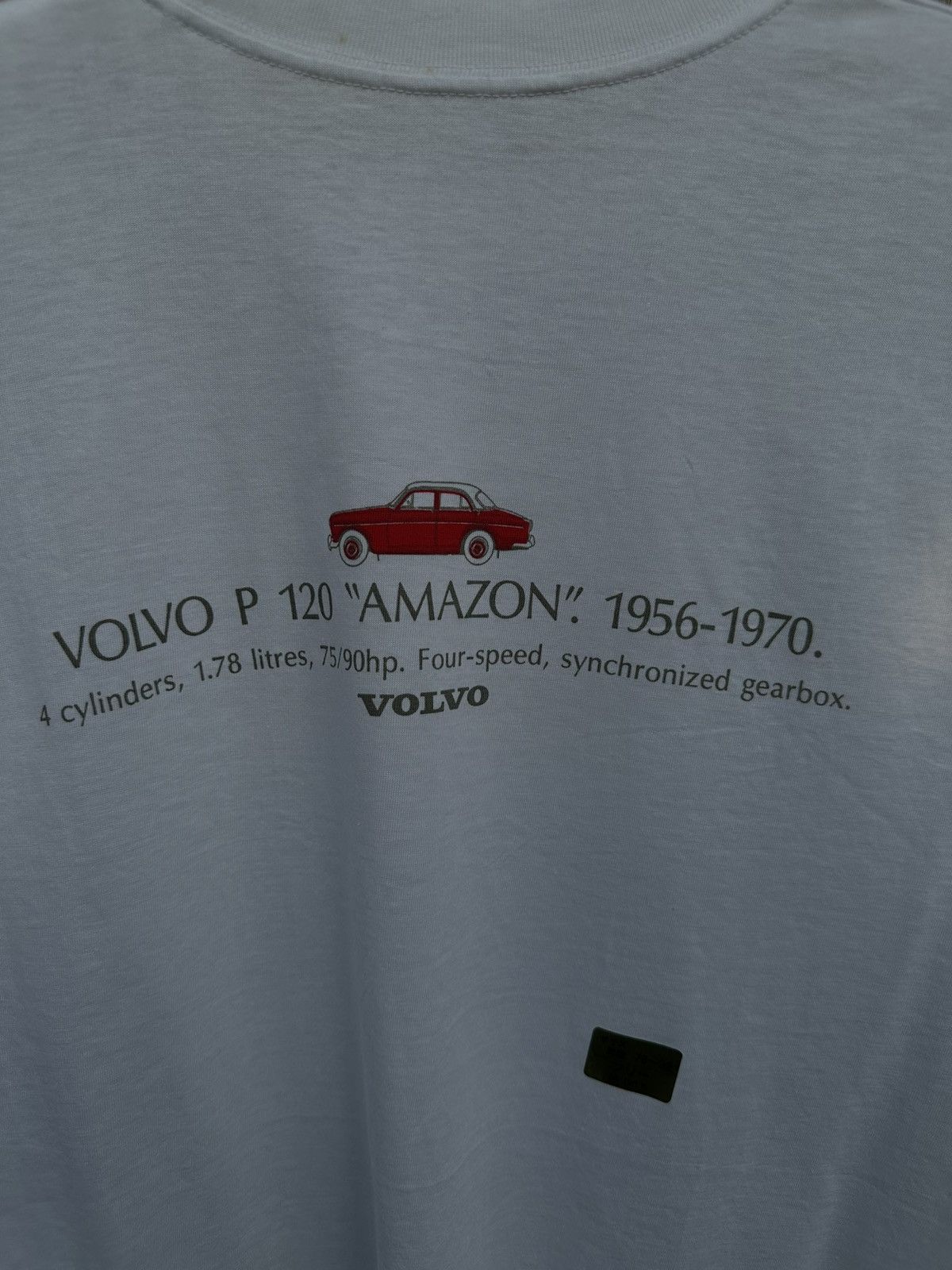 Other Vintage 2 Volvo 60s 70s NOS Single Stitch Tshirt A423 Size US M / EU 48-50 / 2 - 11 Thumbnail