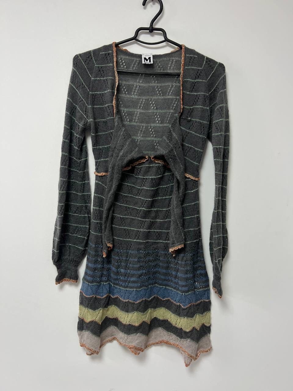 Vintage 80s Missoni Dress Italy Luxury US 4 UK 8