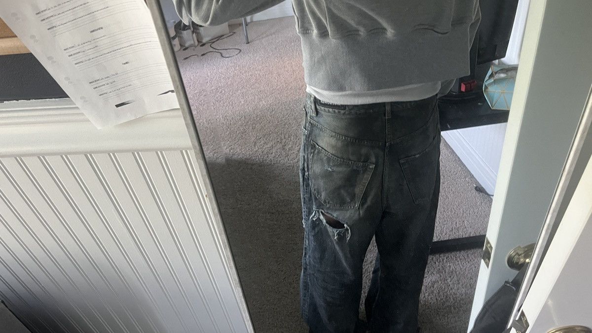Balenciaga RARE Balenciaga Mudshow Denim Size US 32 / EU 48 - 8 Thumbnail