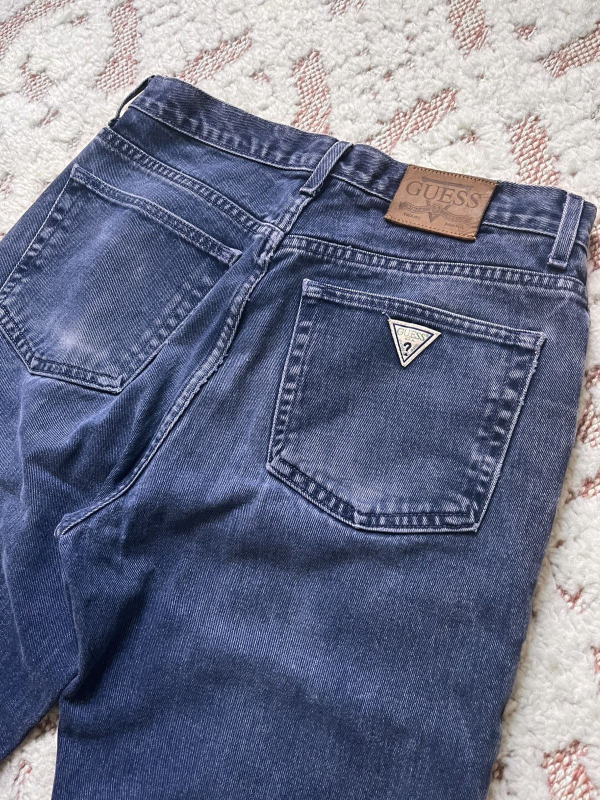 Guess × Vintage Vintage 90s GUESS USA Jeans W33 L30 - Made in USA - Size US 33 - 8 Thumbnail