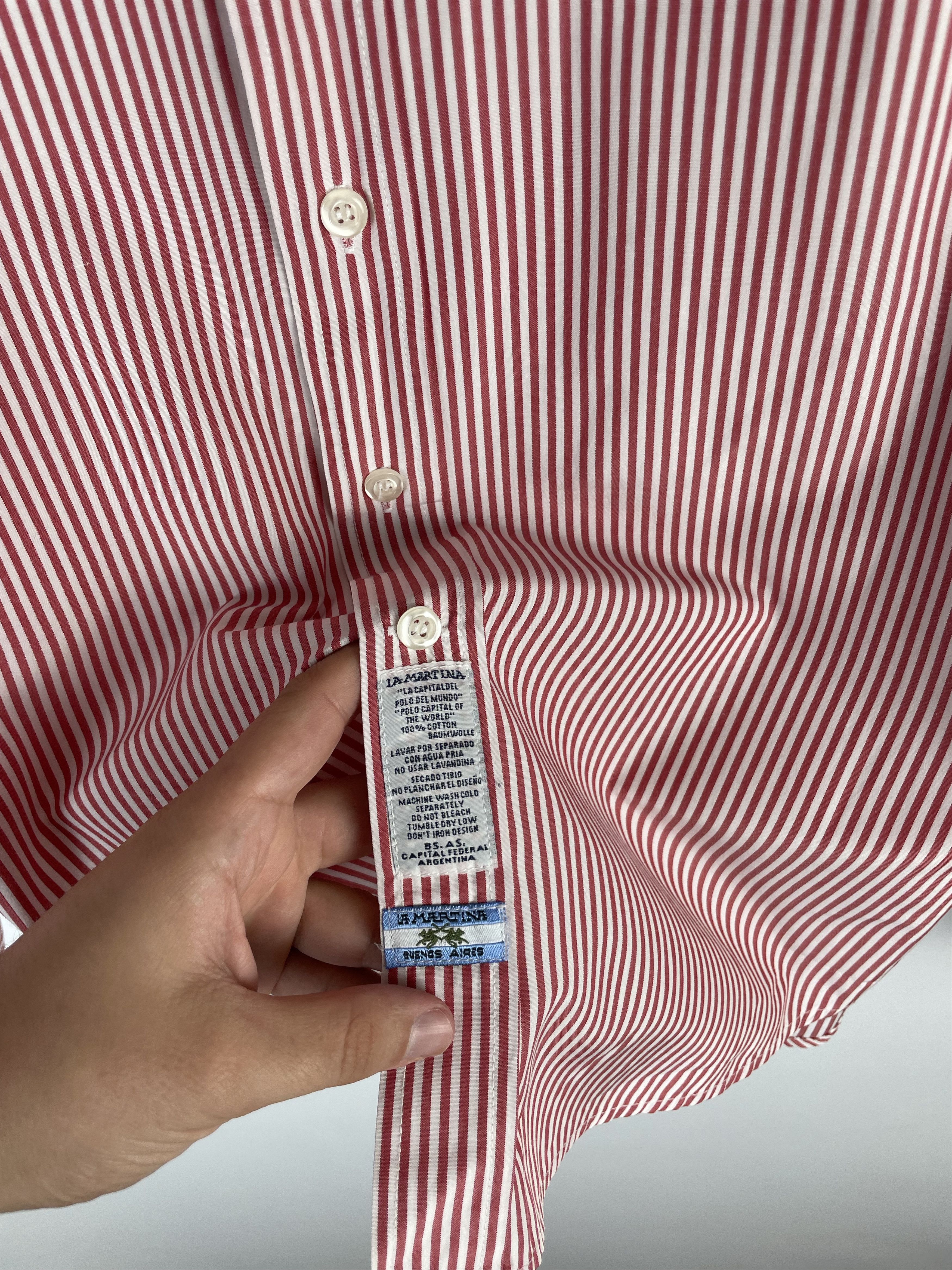 La Martina La Martina Shirts Button Ups Vintage Size US XXL / EU 58 / 5 - 7 Thumbnail