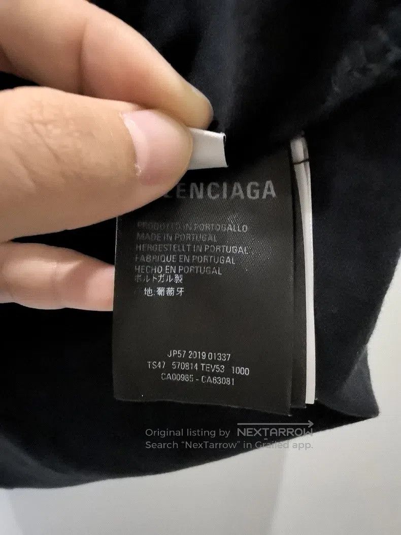 Balenciaga Balenciaga Rainbow wheat ear short sleeve T-shirt Size US XL / EU 56 / 4 - 5 Thumbnail