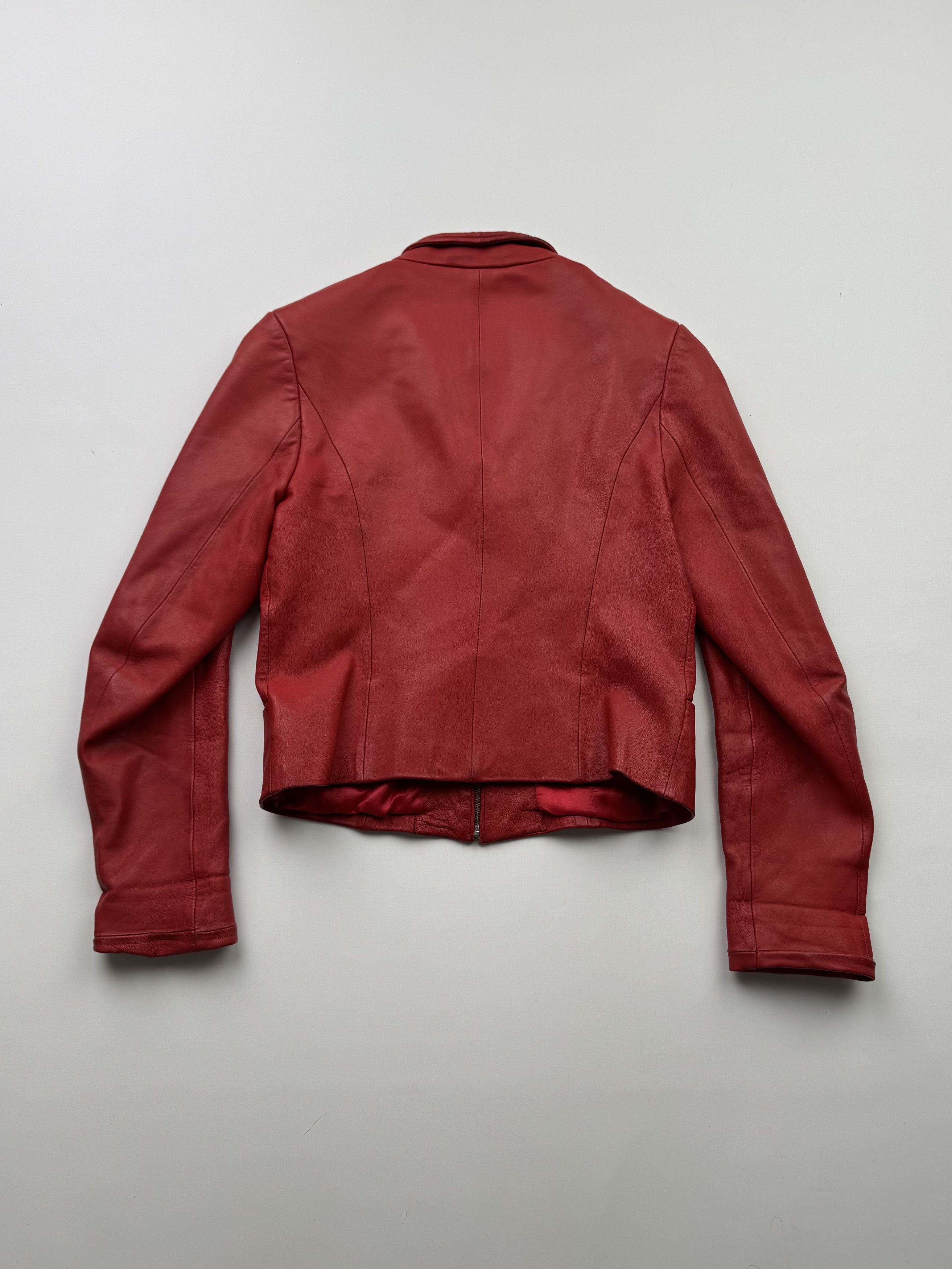 Hysteric Glamour Vintage Cropped Leather Jacket B761(V76)E2 Size S / US 4 / IT 40 - 9 Thumbnail