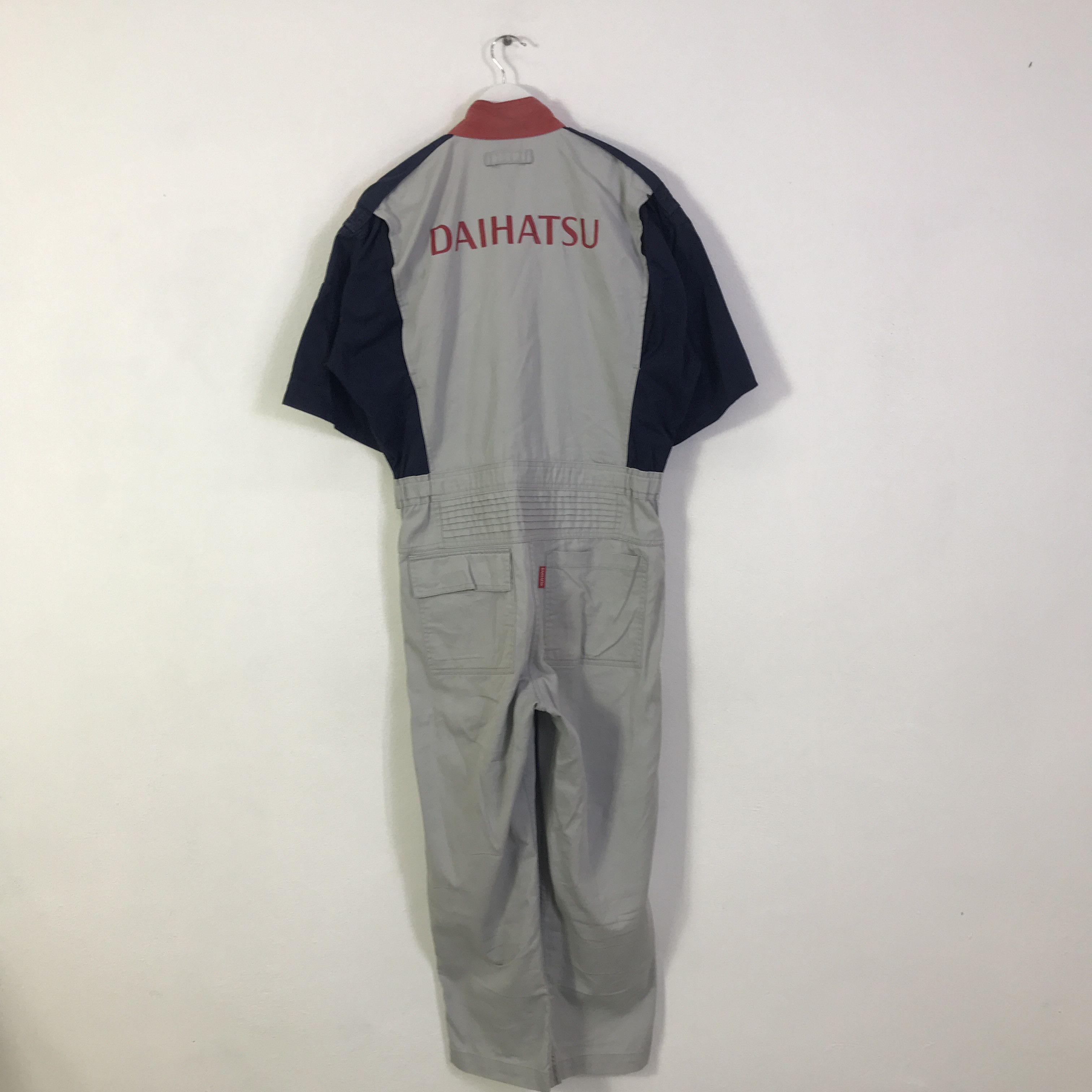 Japanese Brand Daihatsu Japan Work coverall Jacket K122B13 Size US L / EU 52-54 / 3 - 1 Thumbnail