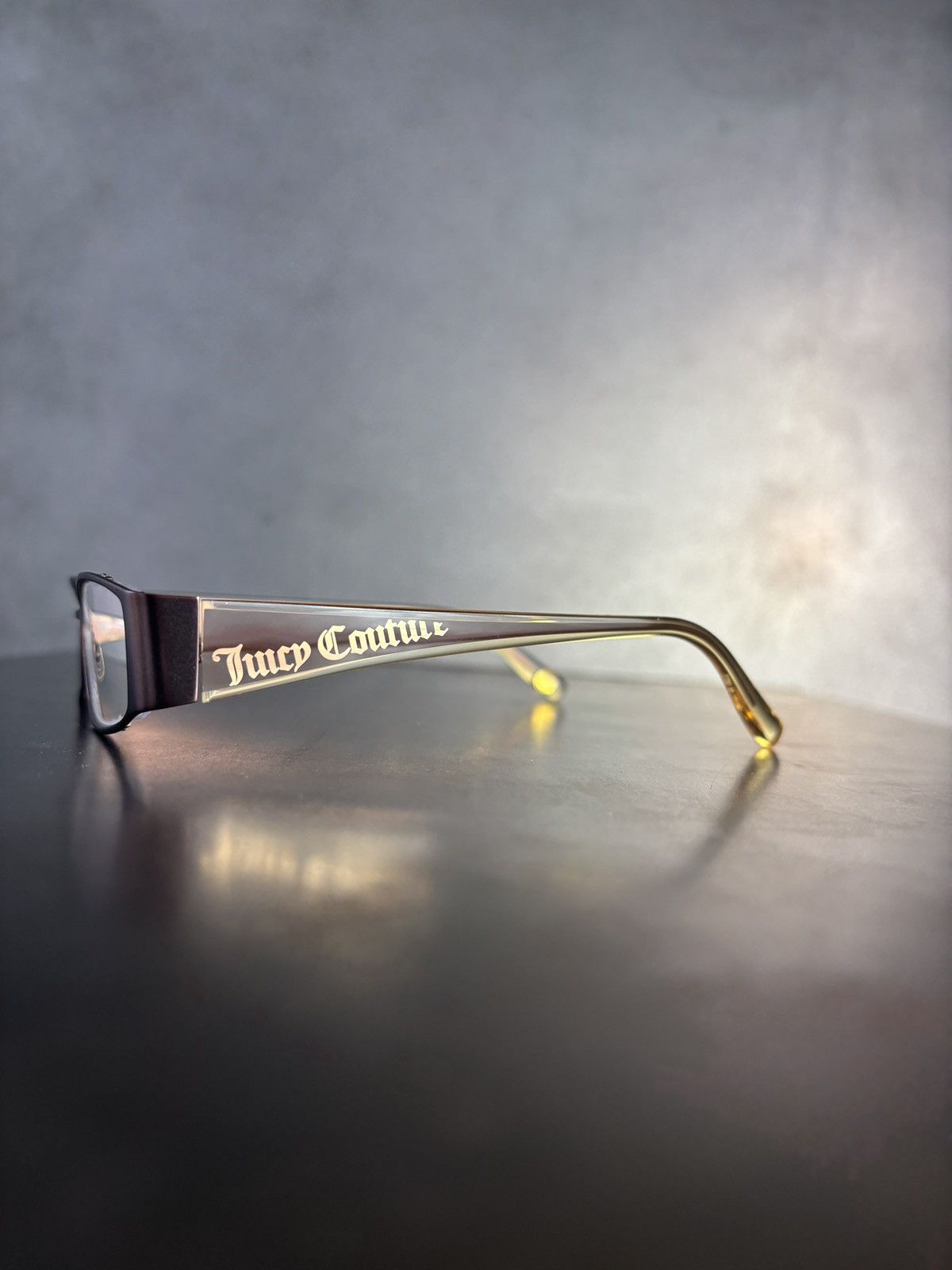 Juicy Couture × Vintage 2000s Juicy Couture Glasses Y2K Vintage Hideout Frames Siren Size ONE SIZE - 12 Thumbnail