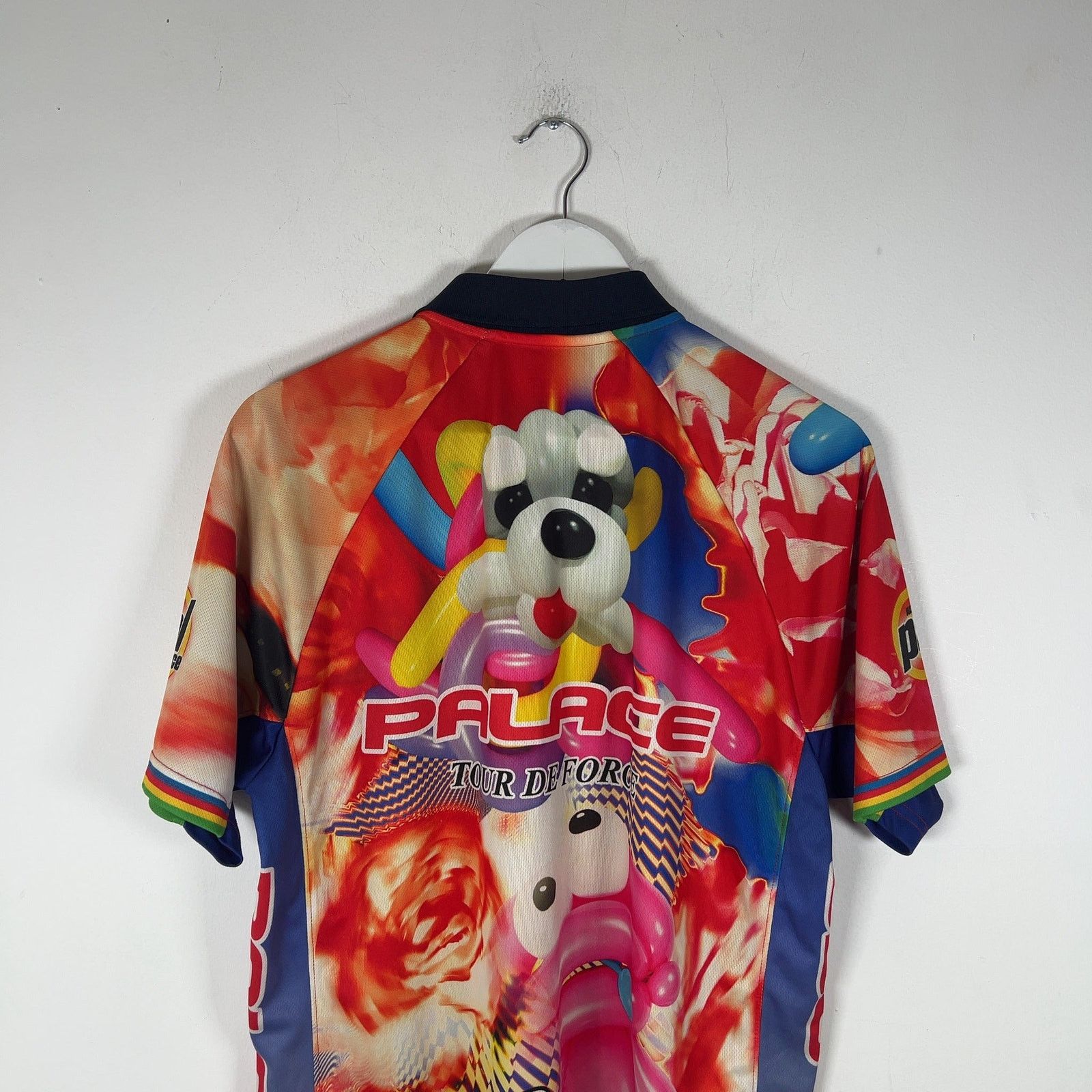 Palace Palace 'Tour De Force' Multi-Graphic Polo Shirt Size US L / EU 52-54 / 3 - 5 Thumbnail