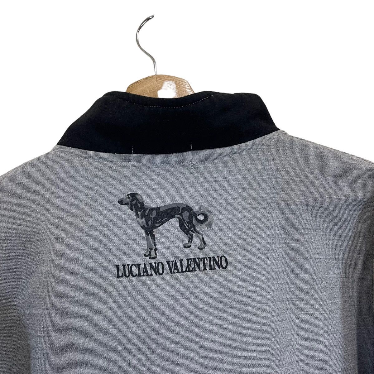 Designer Vintage Luciano Valentino Halfzip Sweatshirt Size M Size US M / EU 48-50 / 2 - 7 Thumbnail