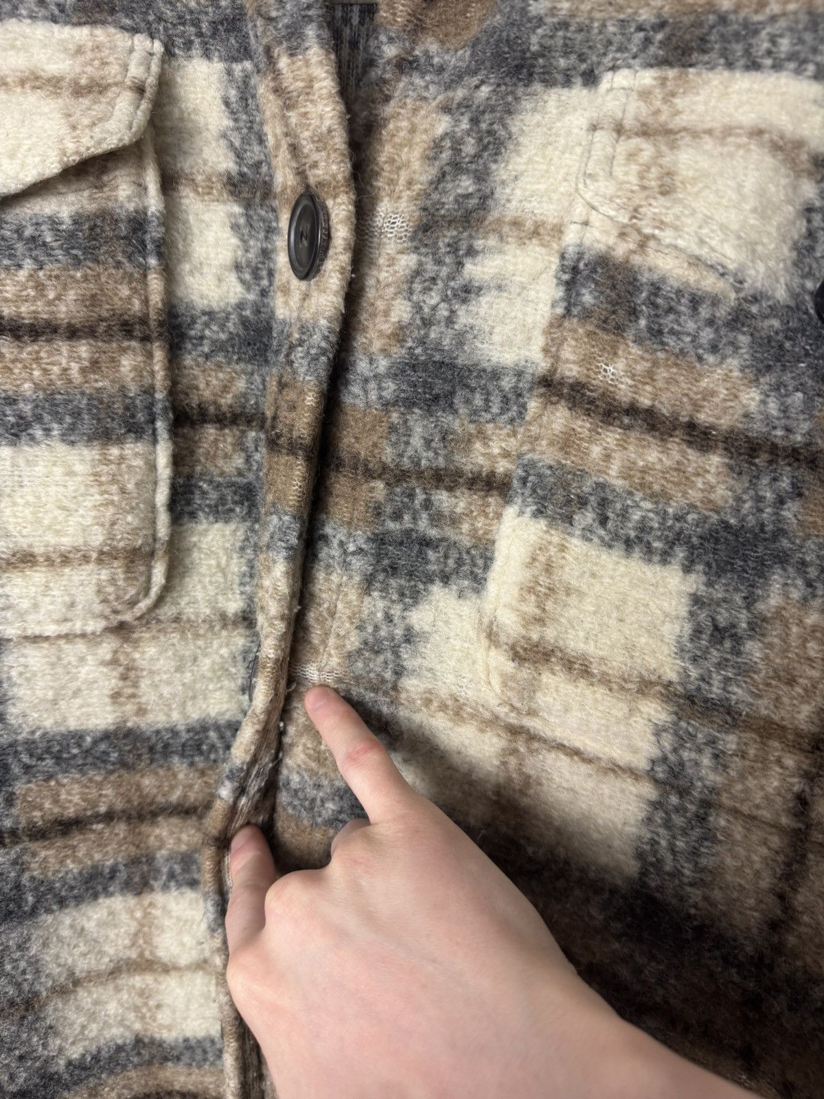 Isabel Marant Etoile Vintage Isabel Marant Étoile Wool Plaid Coat Luxury Designer Size S / US 4 / IT 40 - 11 Thumbnail