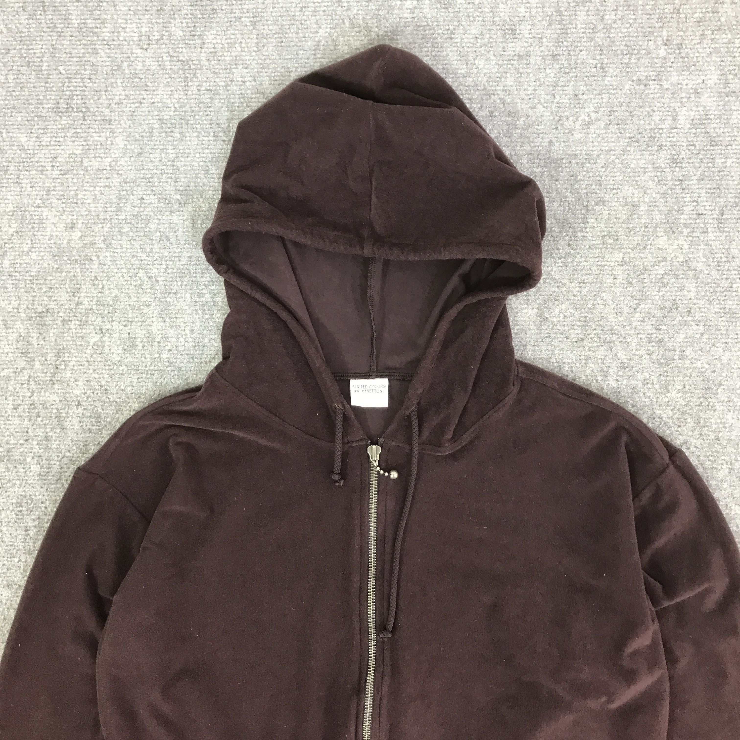 United Colors Of Benetton UNITED COLORS OF BENETTON DESIGN WOMAN HOODIE JACKET K104B5 Size US M / EU 48-50 / 2 - 2 Thumbnail