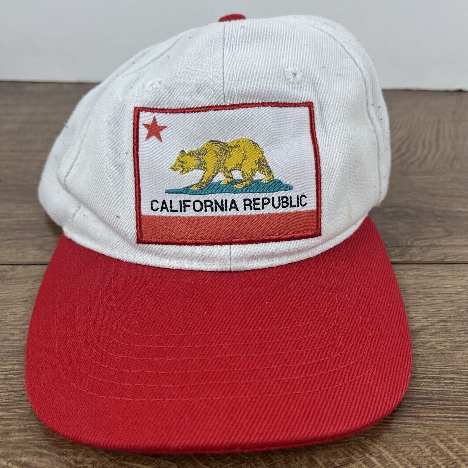 Other California Republic Hat California Adjustable Hat White Hat Size ONE SIZE - 6 Thumbnail