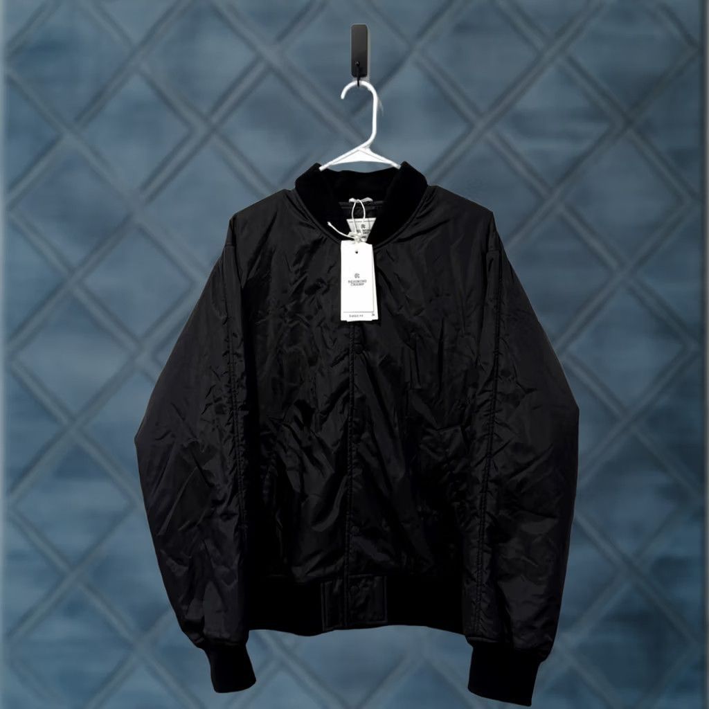 Reigning Champ Reigning Champ Black Satin Bomber Jacket Men’s Large Size US L / EU 52-54 / 3 - 1 Thumbnail