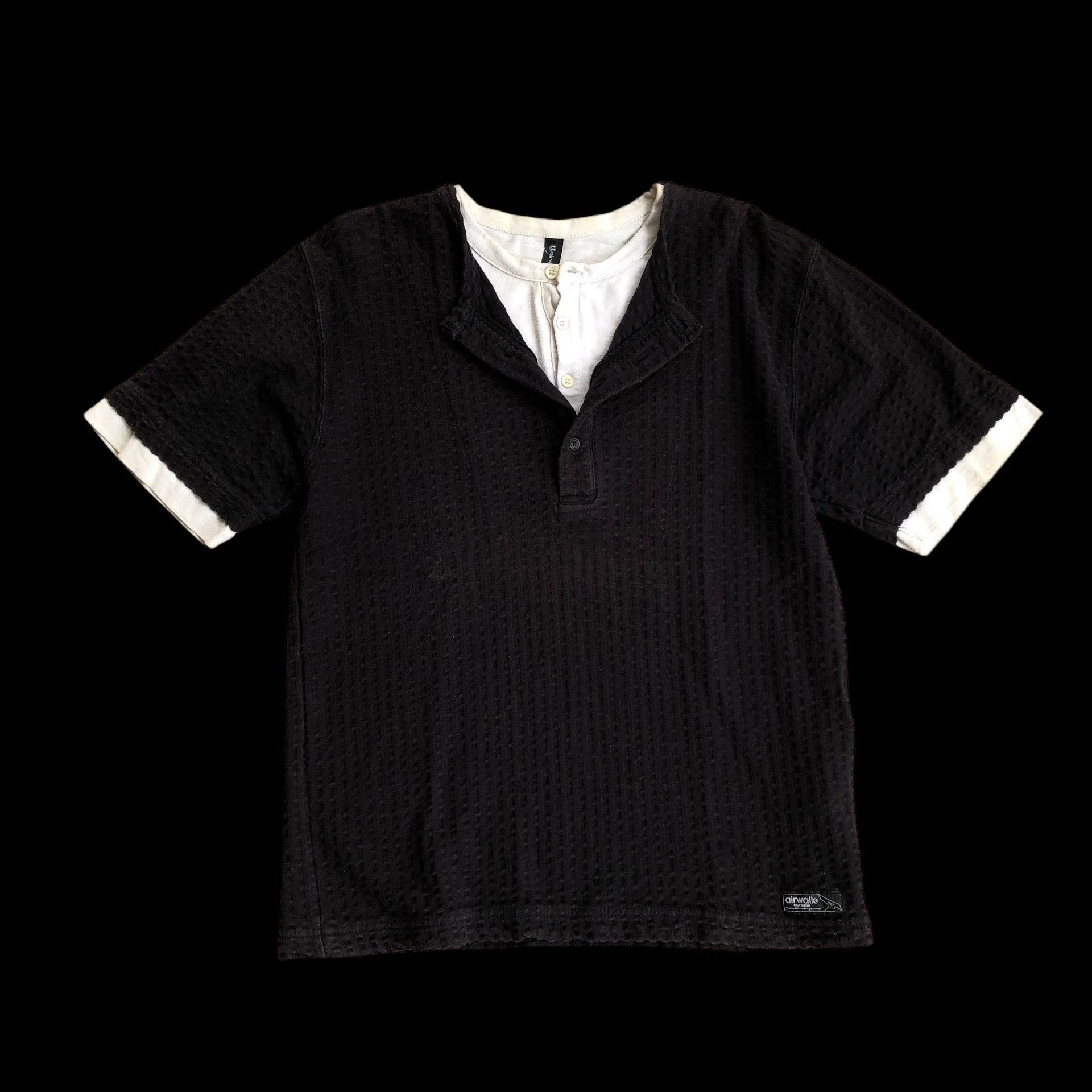 If Six Was Nine 2000s Double Layer Airwalk Vkei Y2k Size US L / EU 52-54 / 3 - 1 Thumbnail