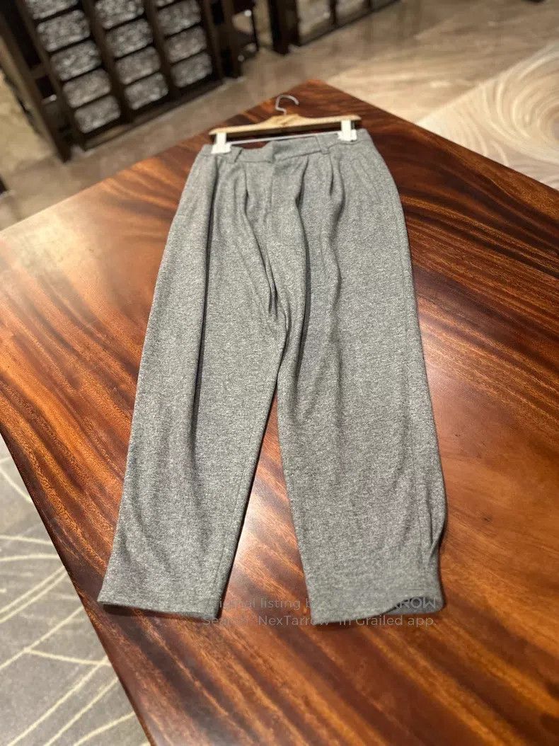 Brunello Cucinelli Brunello Cucinelli Cashmere knit trousers Size 27" / US 4 / IT 40 - 3 Thumbnail