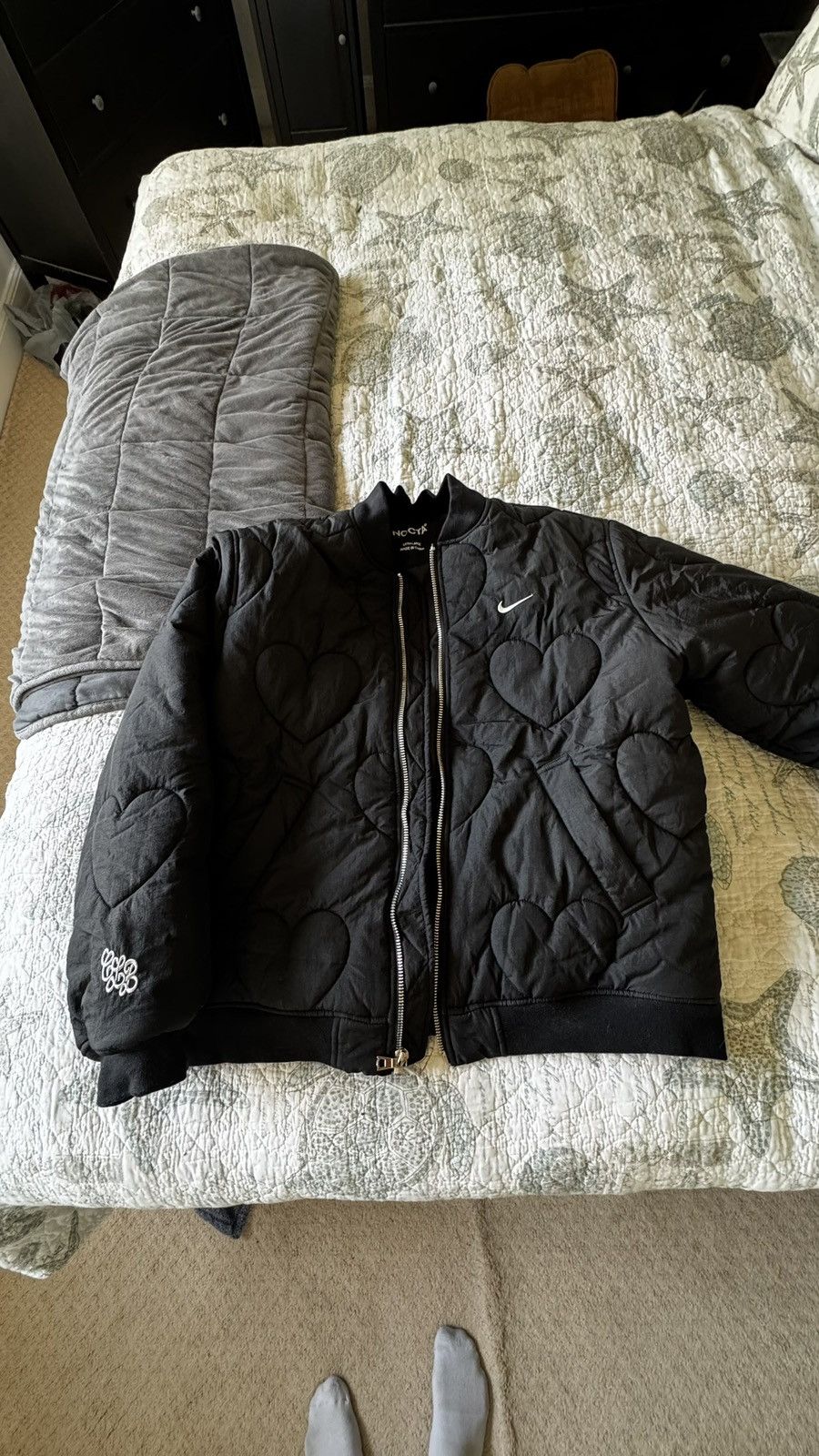 Drake F&F DRAKE X NIKE CERTIFIED LOVER BOY BOMBER JACKET Size US XL / EU 56 / 4 - 1 Thumbnail