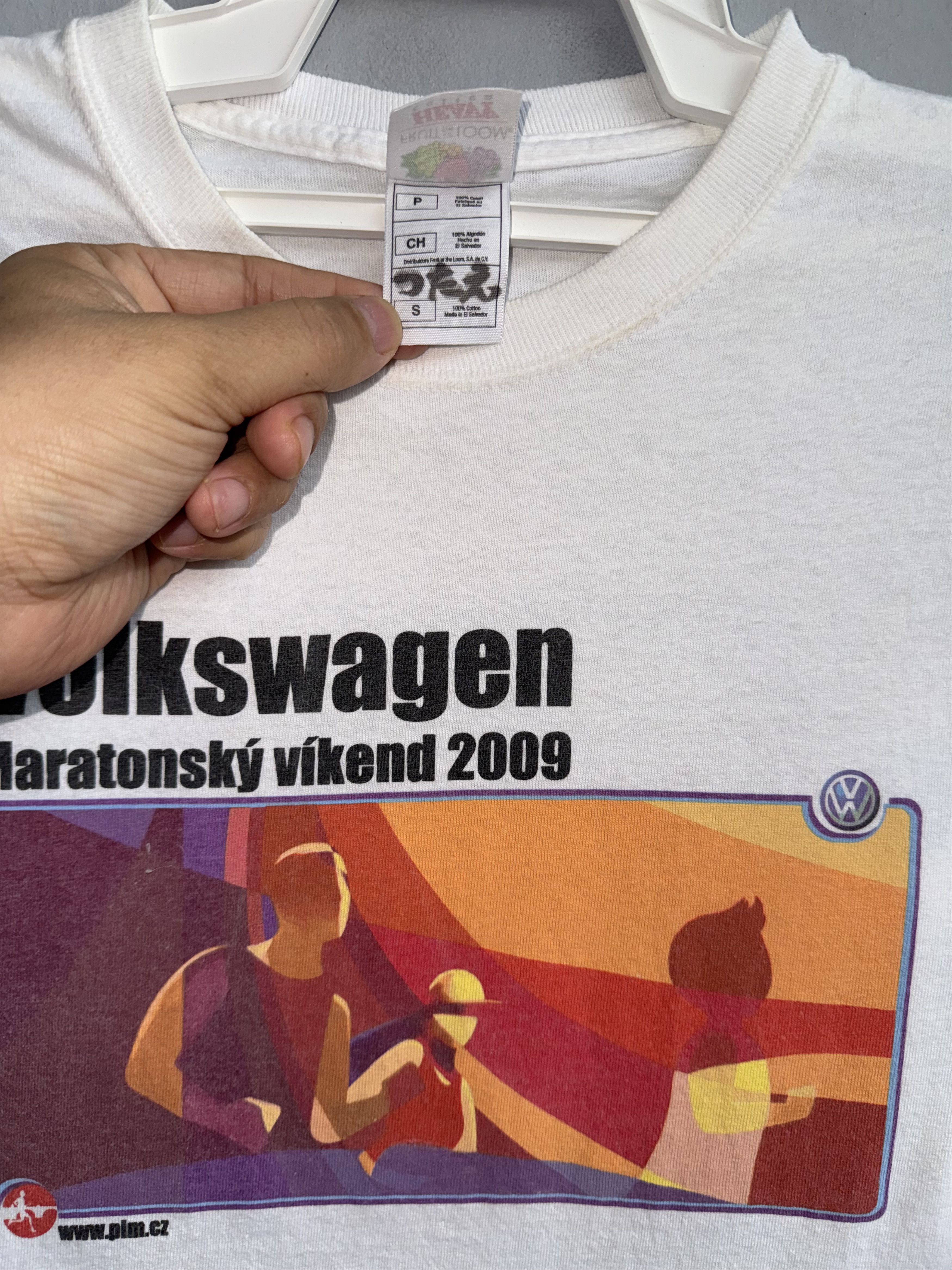 Fruit Of The Loom × Vintage Fun Run Volkswagen Vintage Shirt Size US S / EU 44-46 / 1 - 3 Thumbnail