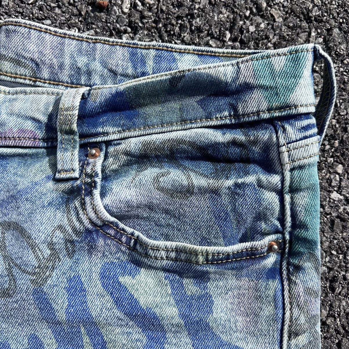 Japanese Brand × Other VTG WILD FABLE ORIGINAL PAINTED JEANS (UNISEX) Size US 38 / EU 54 - 9 Thumbnail