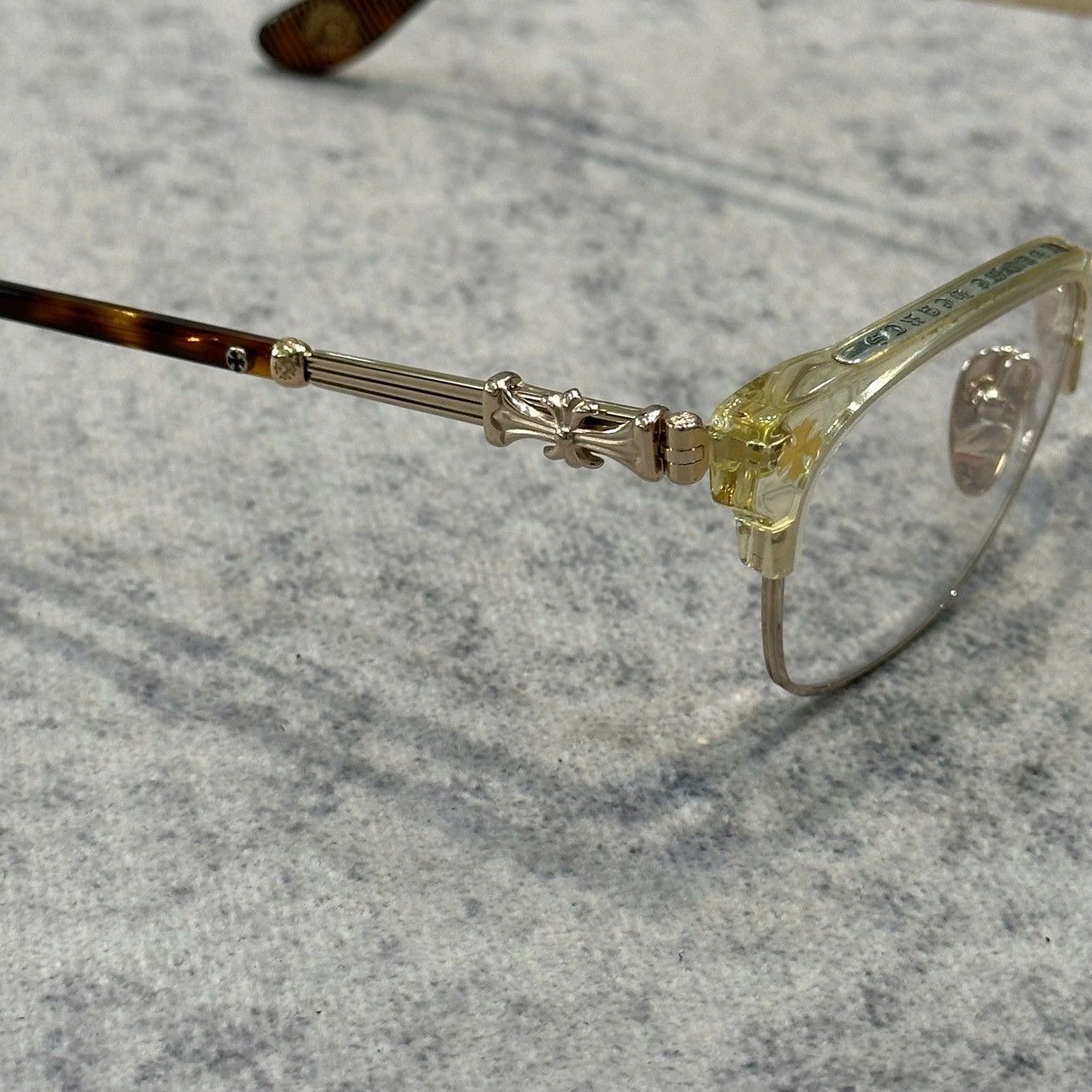 Chrome Hearts CHROME HEARTS BONENNOISSEUR II Pale Ale / Gold Plated Size ONE SIZE - 4 Thumbnail