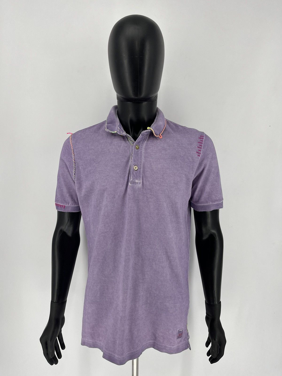Vintage POLO BOB Teinture vegetale ,rebrode main, made in Italie Size US XL / EU 56 / 4 - 2 Thumbnail