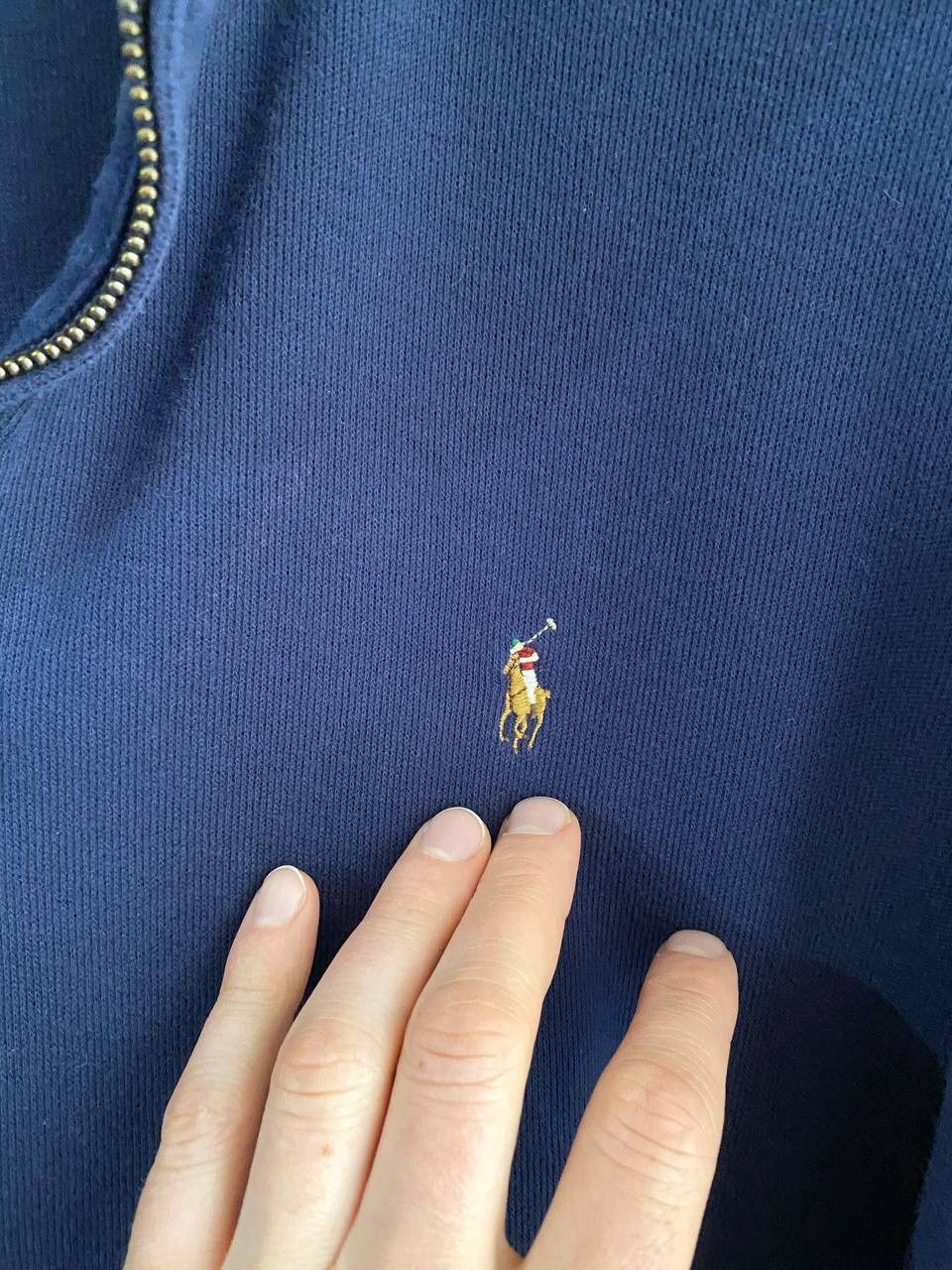 Polo Ralph Lauren Polo Ralph Lauren Double Knit Jaquard Half Zip Sweater, XXL Size US XXL / EU 58 / 5 - 9 Thumbnail