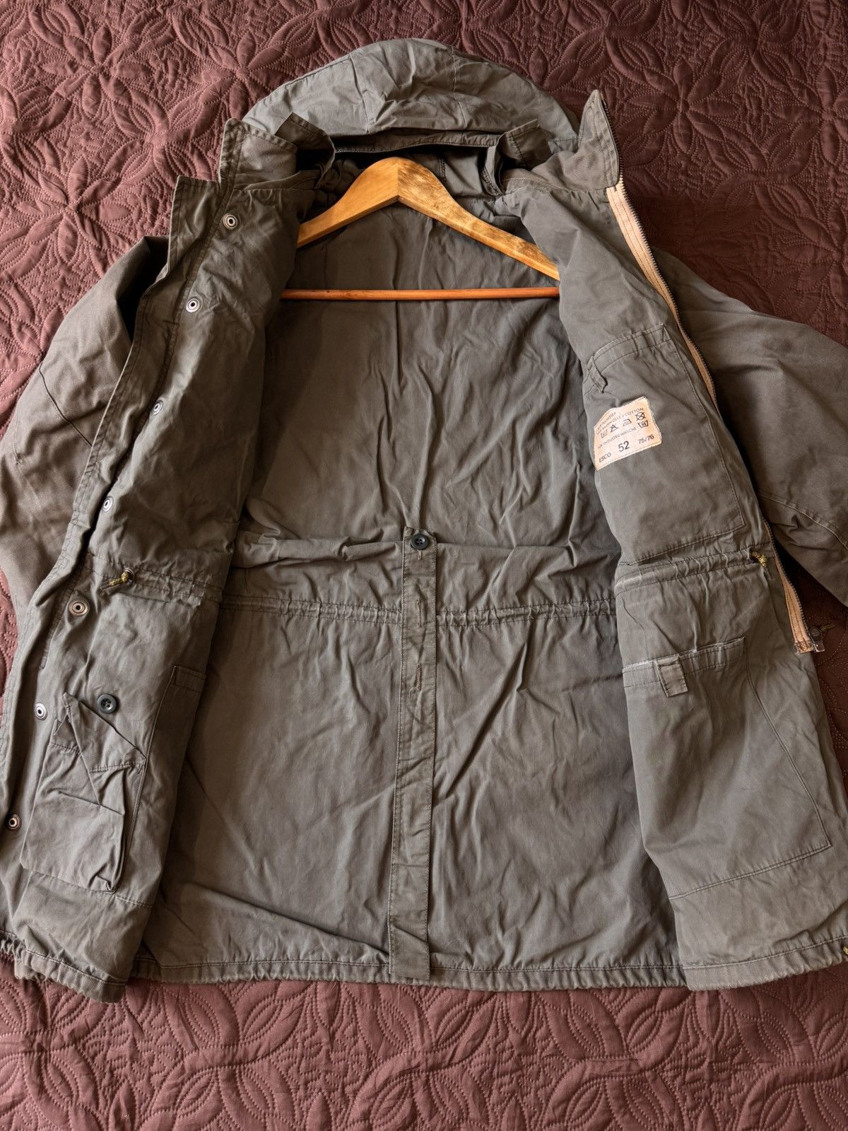 Infinite Archives ARCHIVE ITEM🔥 VINTAGE 70s SWISS ARMY HUNTING JACKET❗️ Size US L / EU 52-54 / 3 - 16 Thumbnail