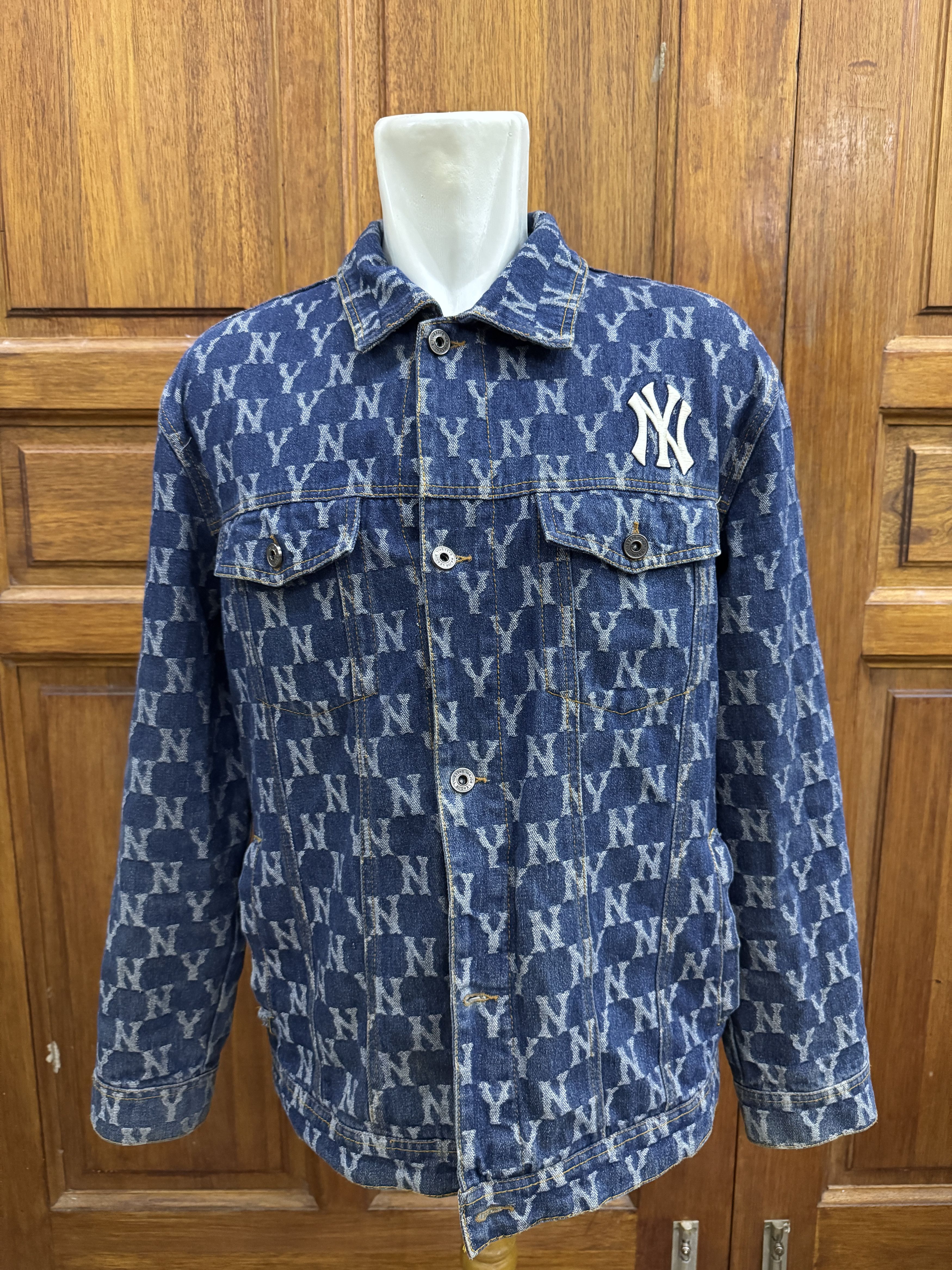 Kith × MLB Kith for MLB New York Yankees Denim Jacket | Grailed