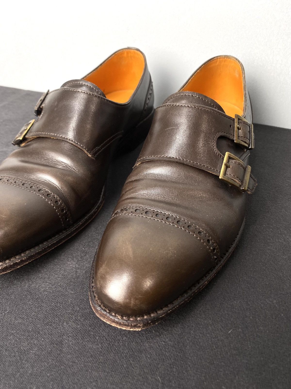 Carmina Carmina Double Monk Strap Shoes Us4.5 36 Size Size US 5 / EU 37 - 8 Thumbnail
