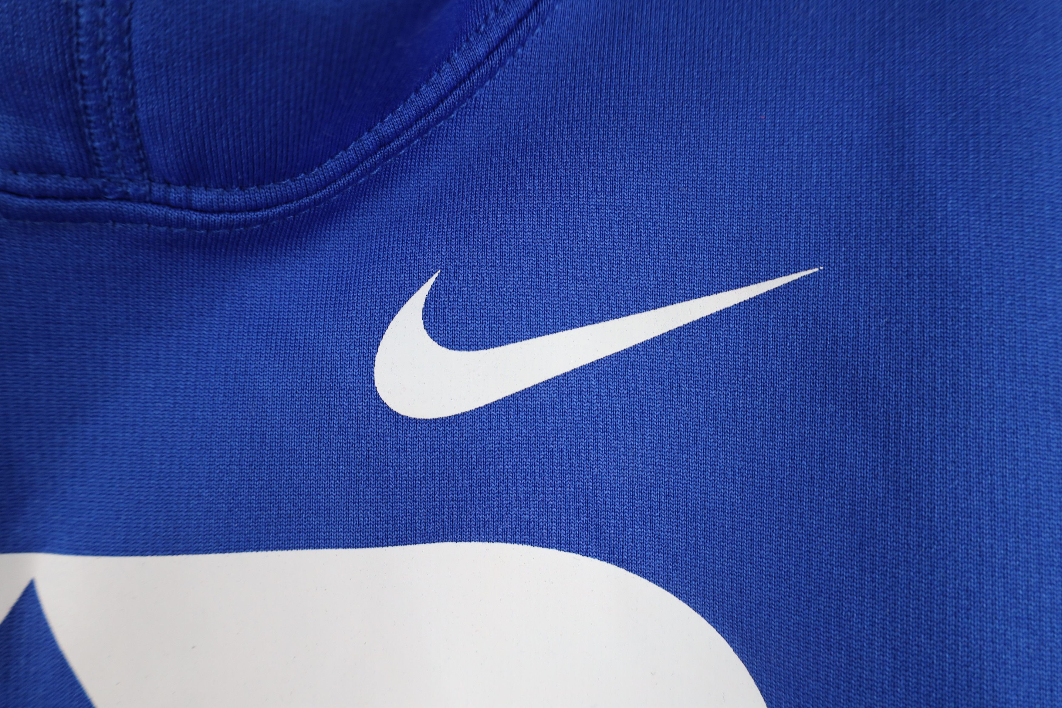 Nike × Vintage Nike Duke University Big Logo Hoodie Sweatshirt Blue Size US S / EU 44-46 / 1 - 5 Thumbnail