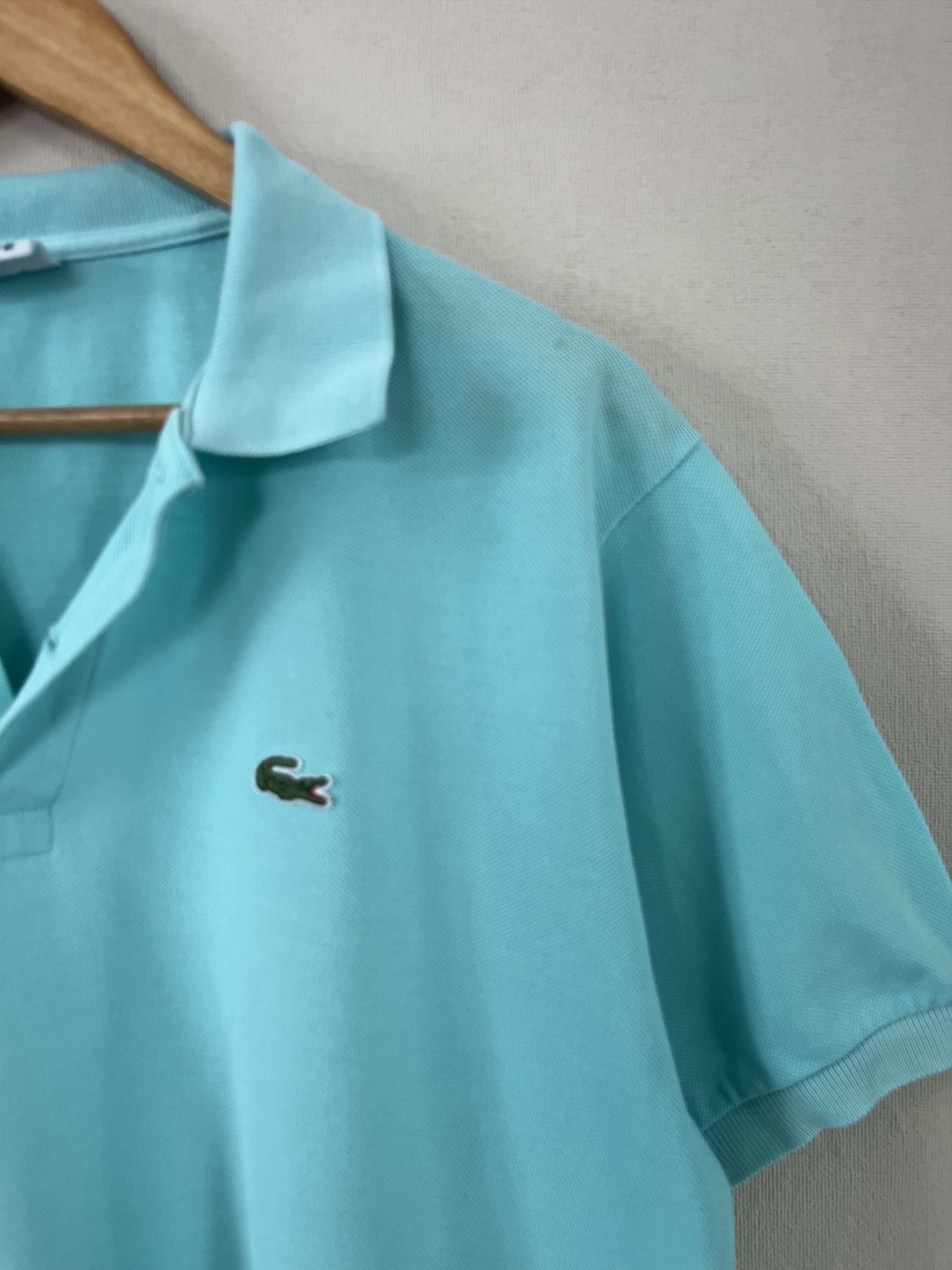 Lacoste Lacoste Mens Classic Fit Polo Shirt Size 5 Green Cotton Size US L / EU 52-54 / 3 - 2 Thumbnail