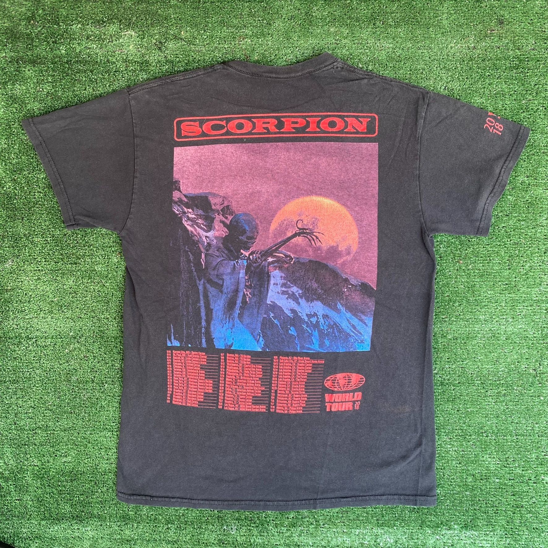 Drake Drake Scorpion Tour 2018 Shirt Skeleton Album Rap Merch Tee Size US M / EU 48-50 / 2 - 1 Thumbnail