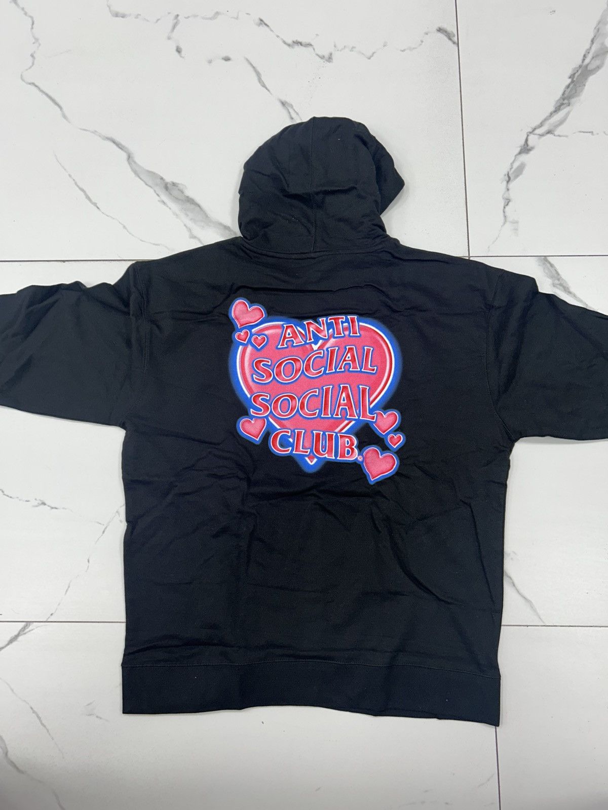 Anti Social Social Club Anti Social Social Club Gelasius Hoodie “Black” Size US XXL / EU 58 / 5 - 3 Thumbnail