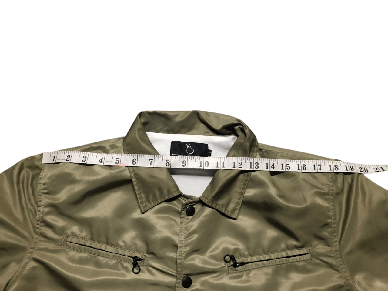 Japanese Brand Vintage Virgo Nylon Jacket Snap Button Military Style Size US L / EU 52-54 / 3 - 22 Thumbnail