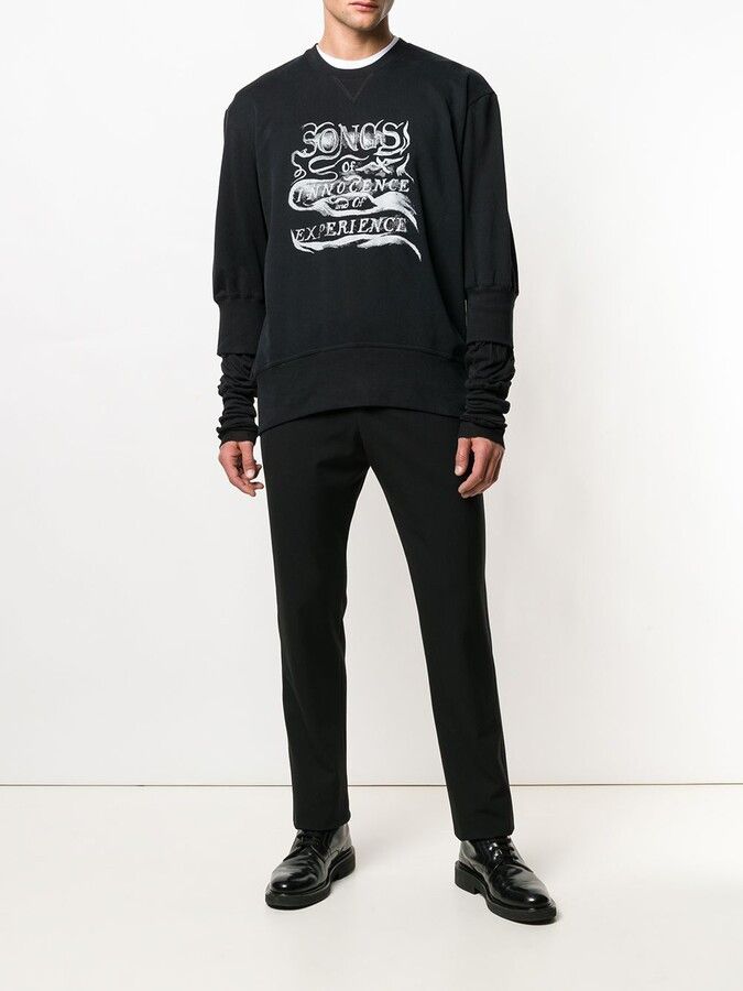 Ann Demeulemeester FW 18 Innocence and Experience Sweatshirt Size US L / EU 52-54 / 3 - 2 Thumbnail