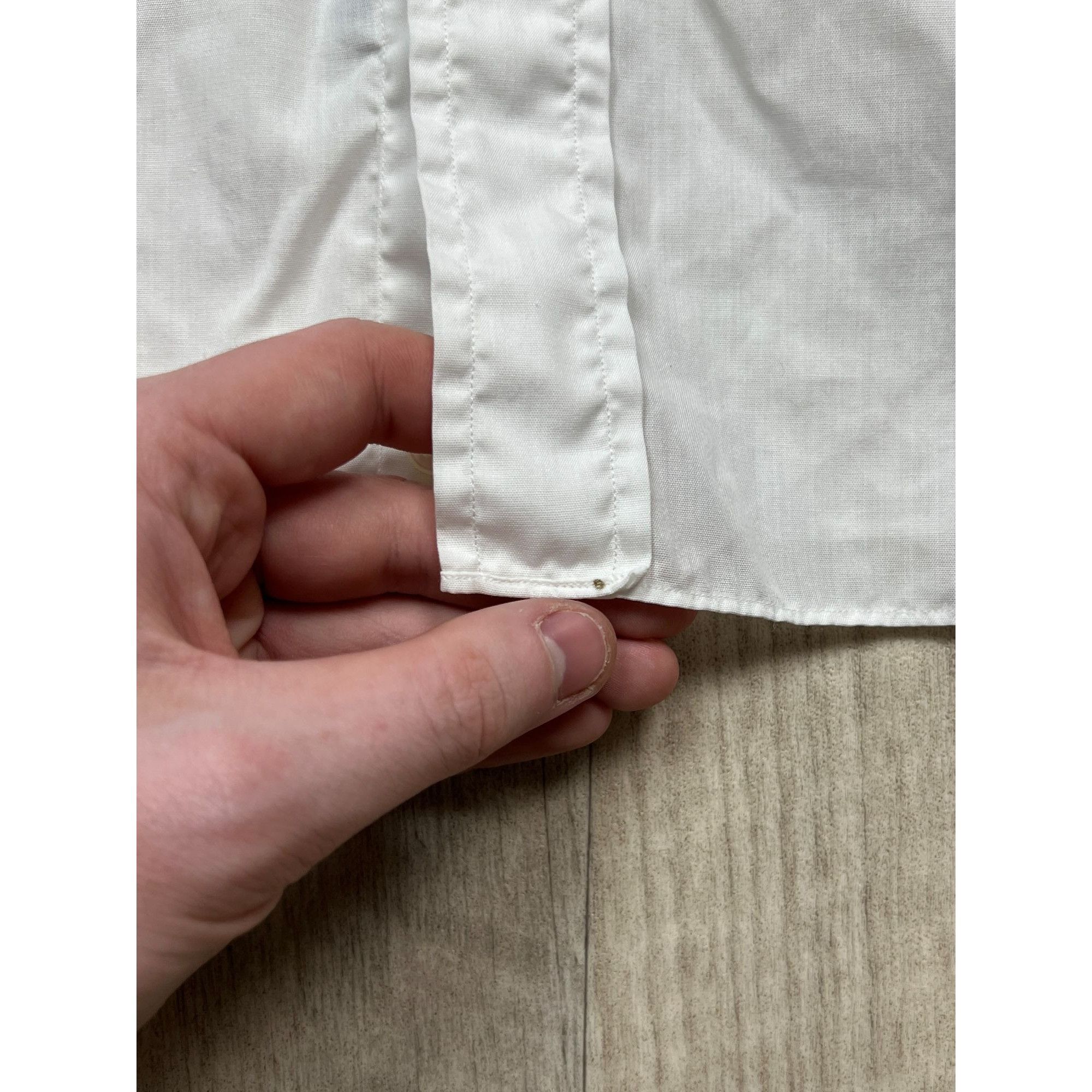 Brioni Brioni For Wenberg White Shirt (Y0196) Size US XXL / EU 58 / 5 - 8 Thumbnail