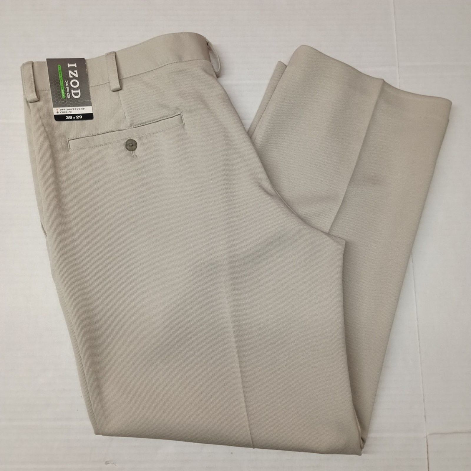 Izod Izod XFG Golf Pants Men's Size 38x29 Gray X-Treme UPF-50 Size US 38 / EU 54 - 1 Thumbnail