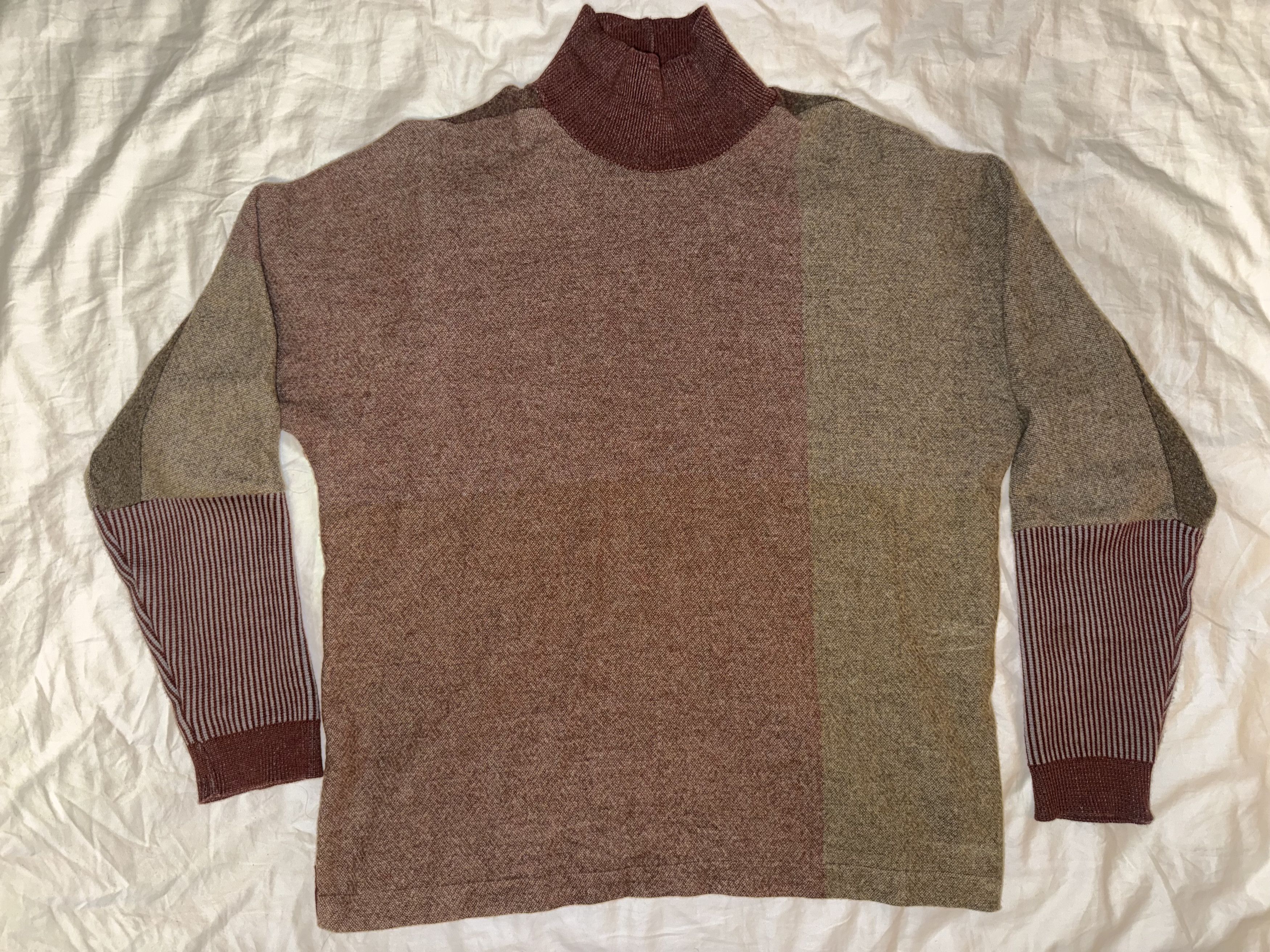 Stephan Schneider Stephan Schneider Wool Turtleneck Sweater Size US L / EU 52-54 / 3 - 2 Thumbnail